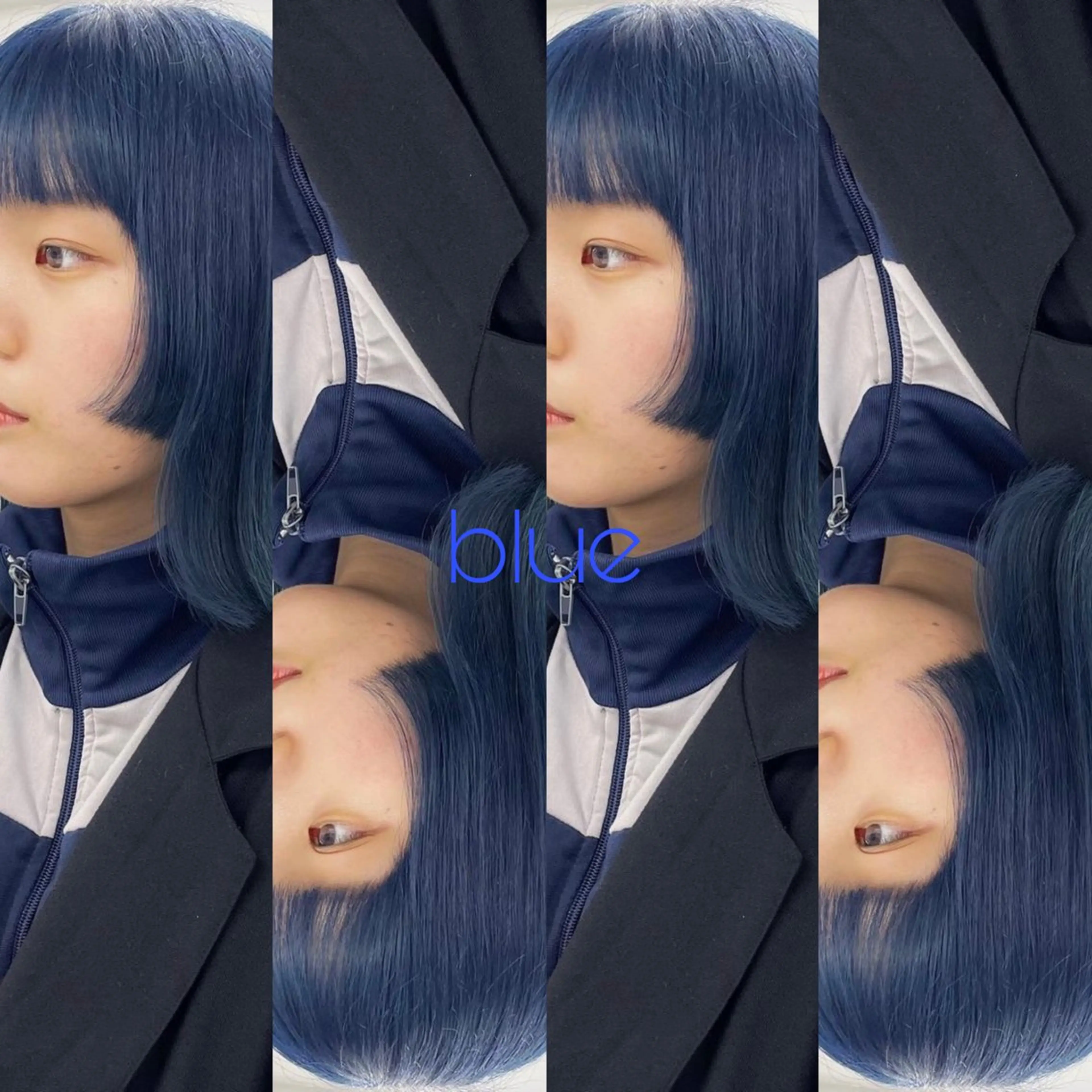 ミディアム カラー 楪 yuzuriha所属・Saaya/レイヤー /ブリーチ/ブロンドのヘアスタイル