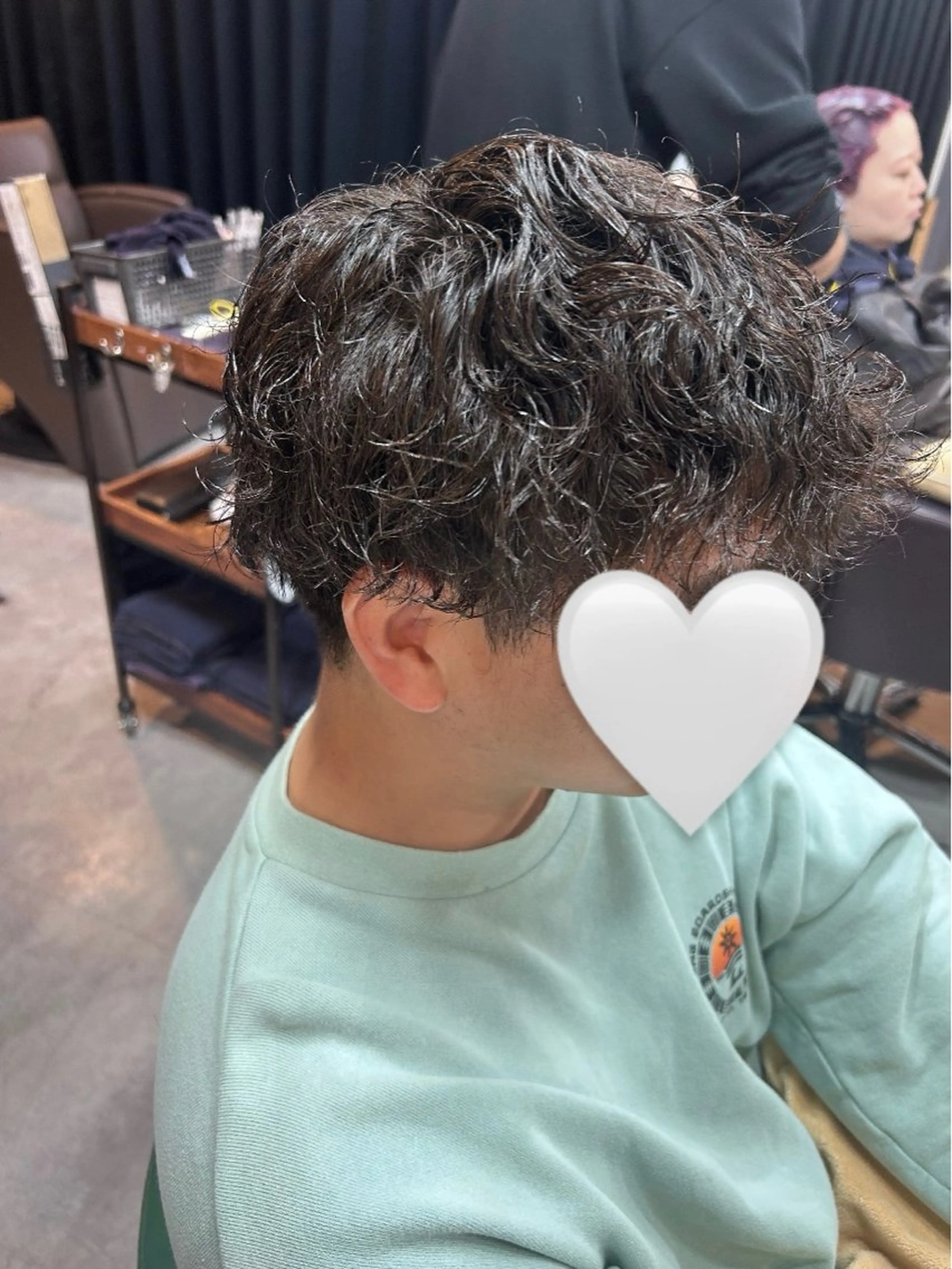パーマ メンズ mizuki THREE（A）のヘアスタイル