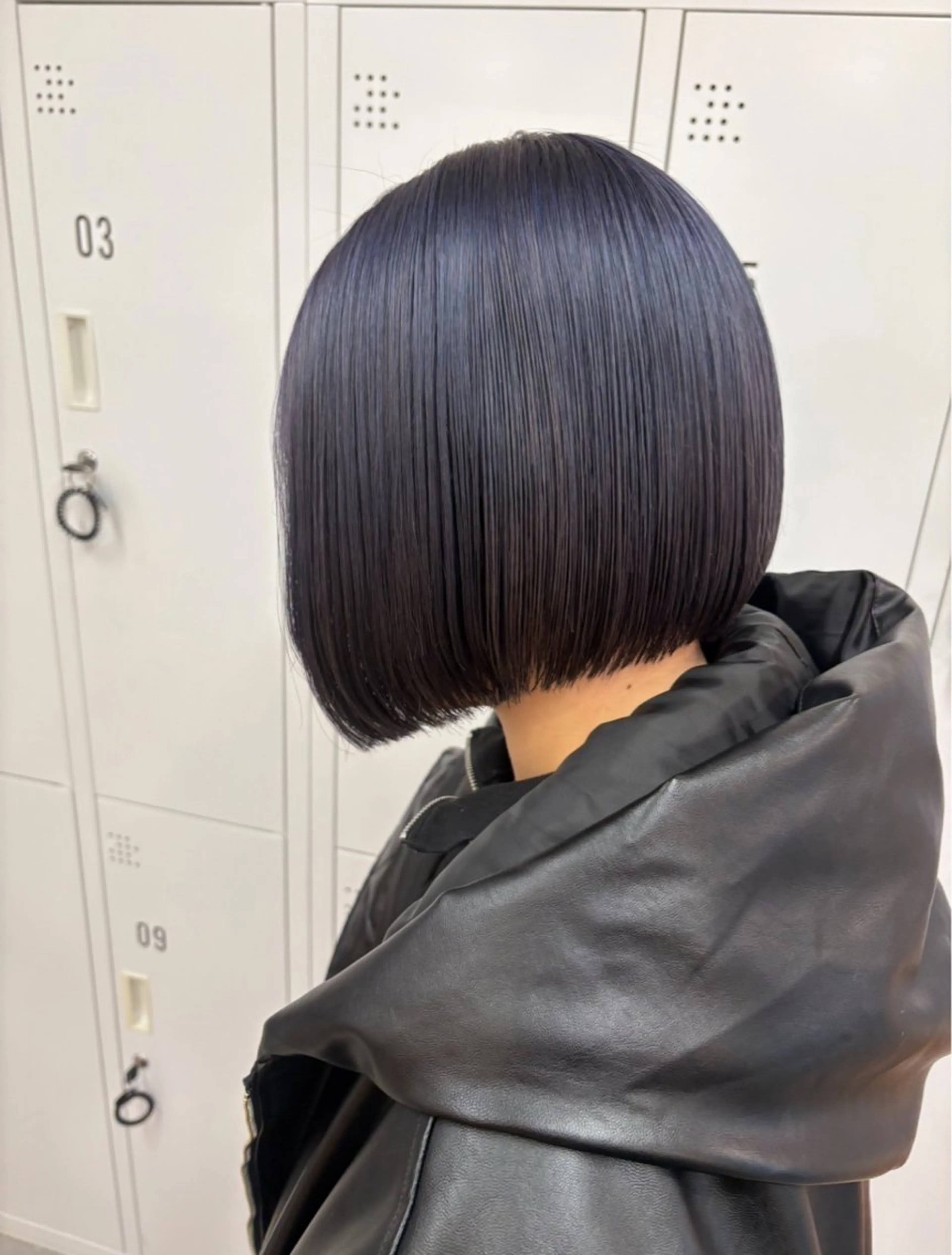 ブリーチありWcolor＋cut❕(寒色系🫐🍇)の写真