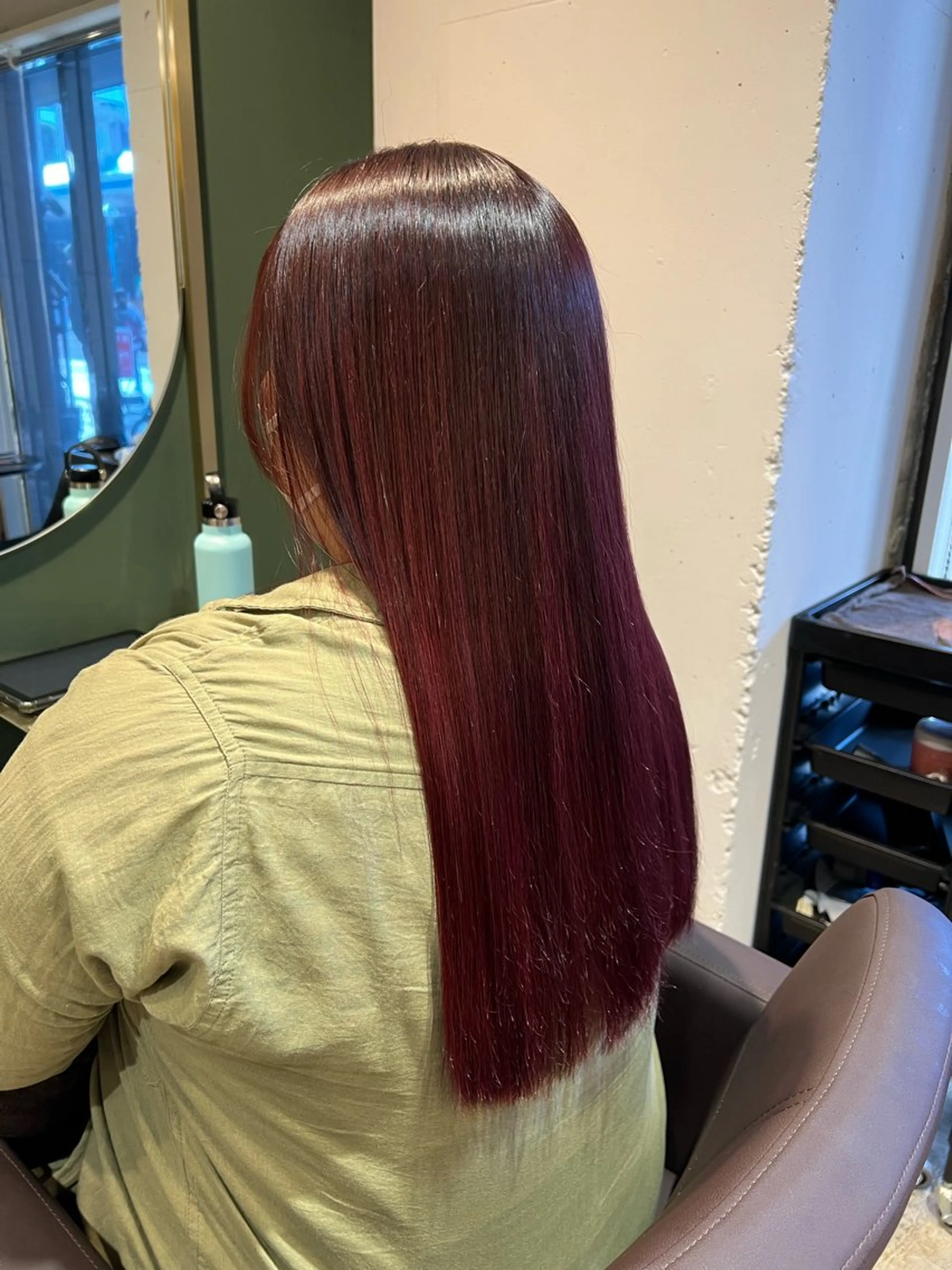 セミロング カラー 髪質改善 ヘアカラー トリートメント ヘッドスパ カラースペシャリスト しょう🧑🏼‍🎨のヘアスタイル