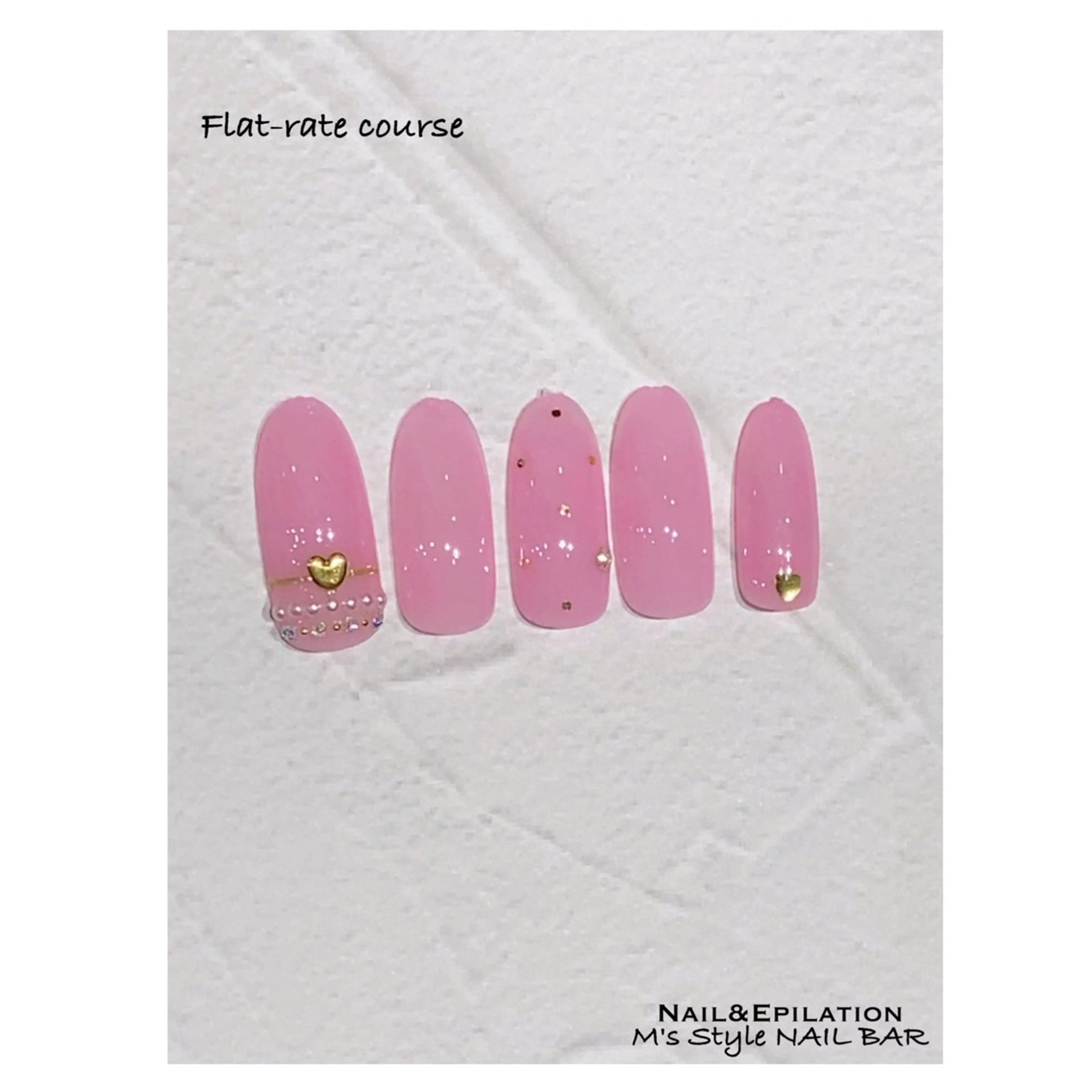 ネイル 成人式 フットネイル フレンチネイル ジェルネイル 韓国ネイル ハンドネイル M's Style NAIL BARのエステ・リラクイメージ