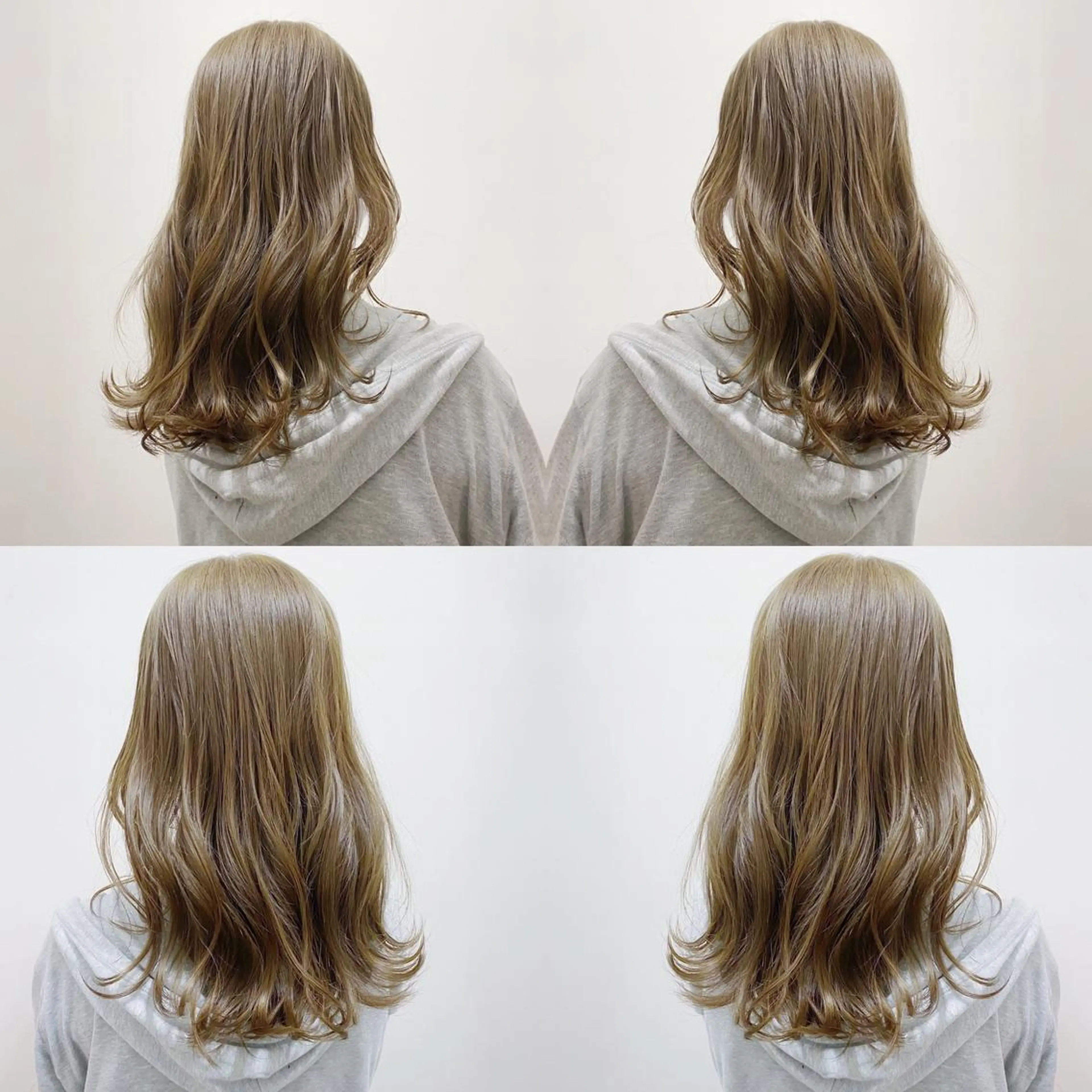 セミロング カラー "PEPPU "所属・派手髪、ハイトーン ショートヘアShinのヘアスタイル