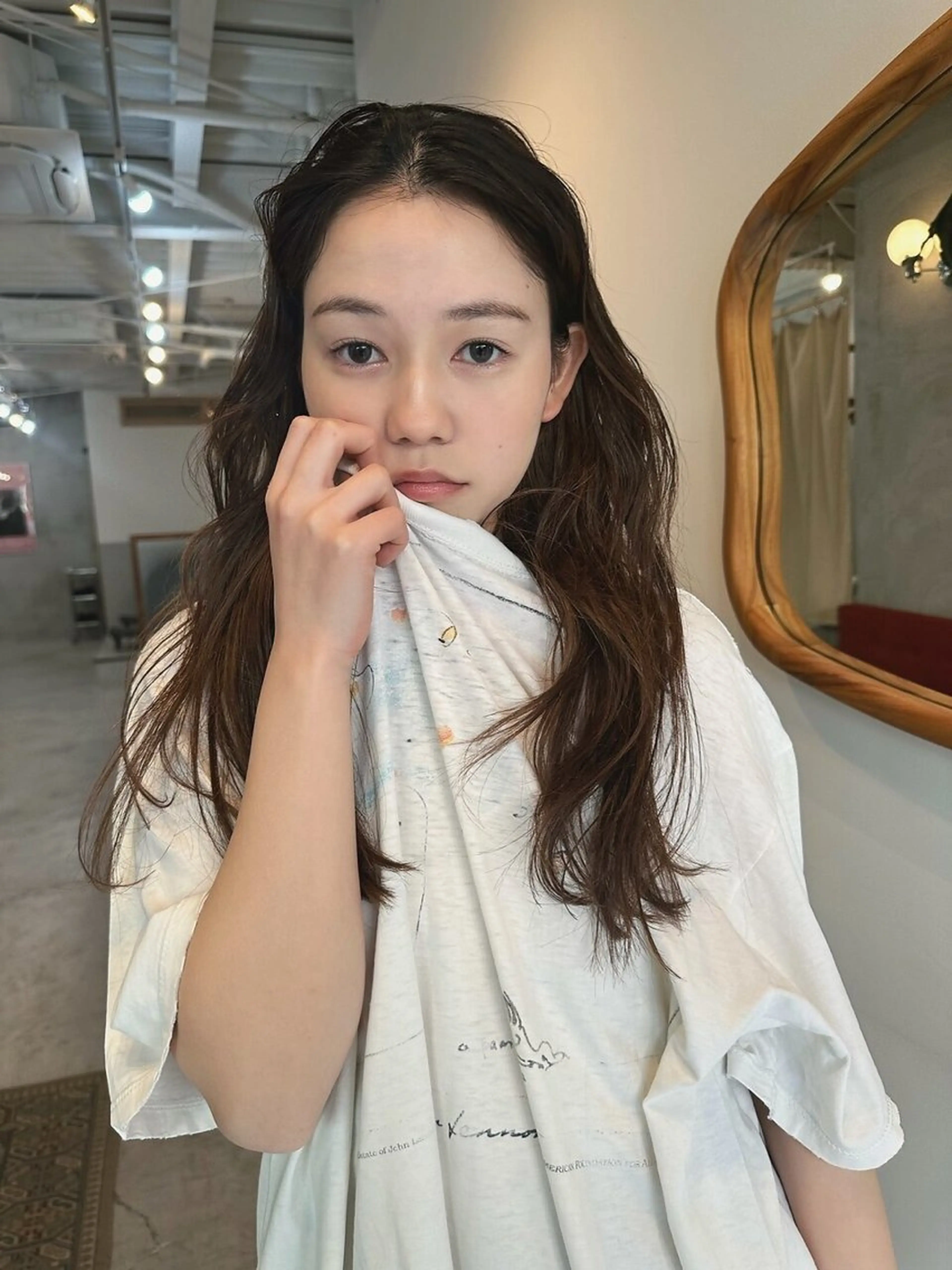 ロング カラー 尾藤 浩一のヘアスタイル