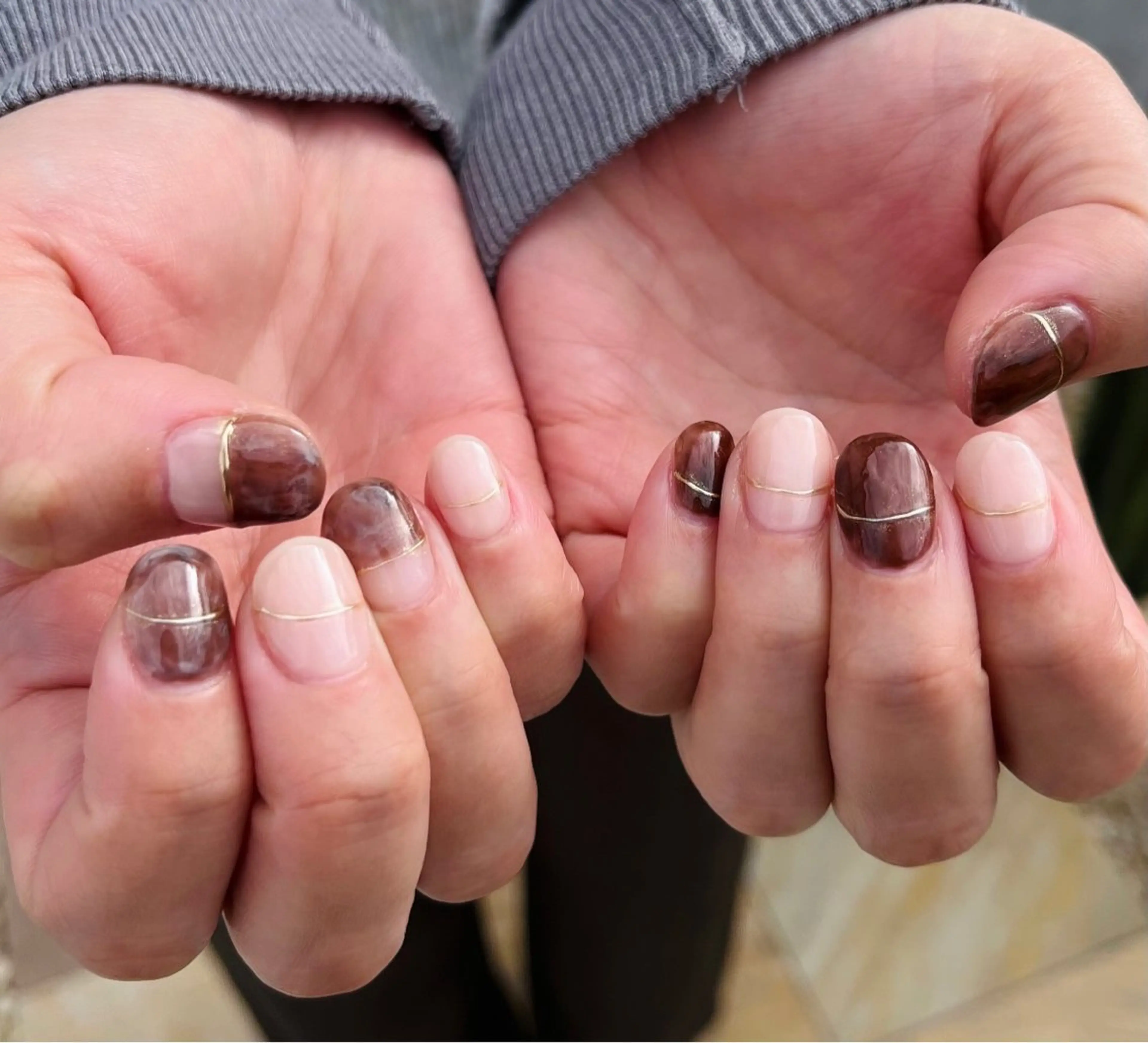 ネイル アートネイル ハンドネイル HazeGrass NAILのネイルデザイン