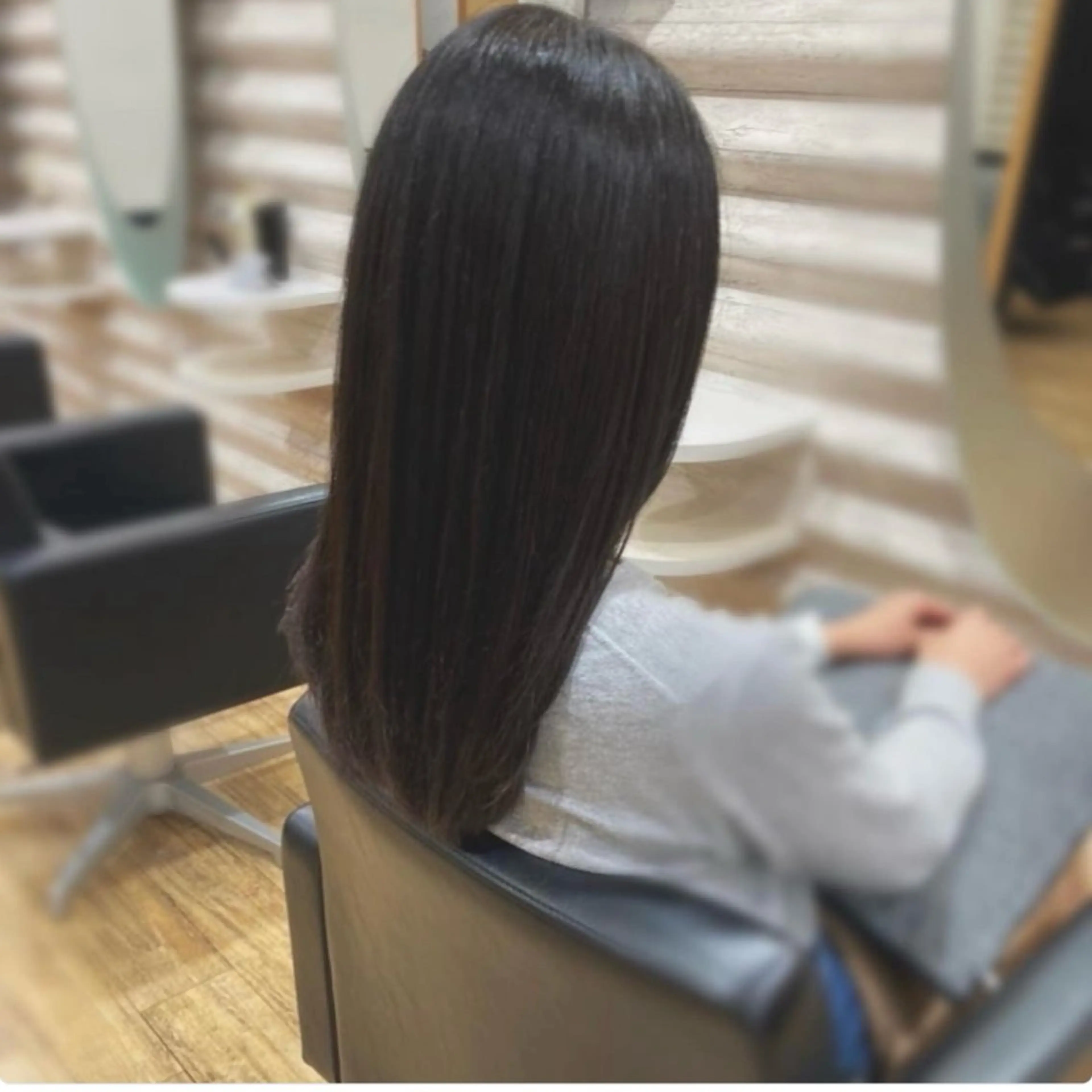 ロング カラー 髪質改善 トリートメント カラーダメージが艶々 『ケア特化店』KONのヘアスタイル