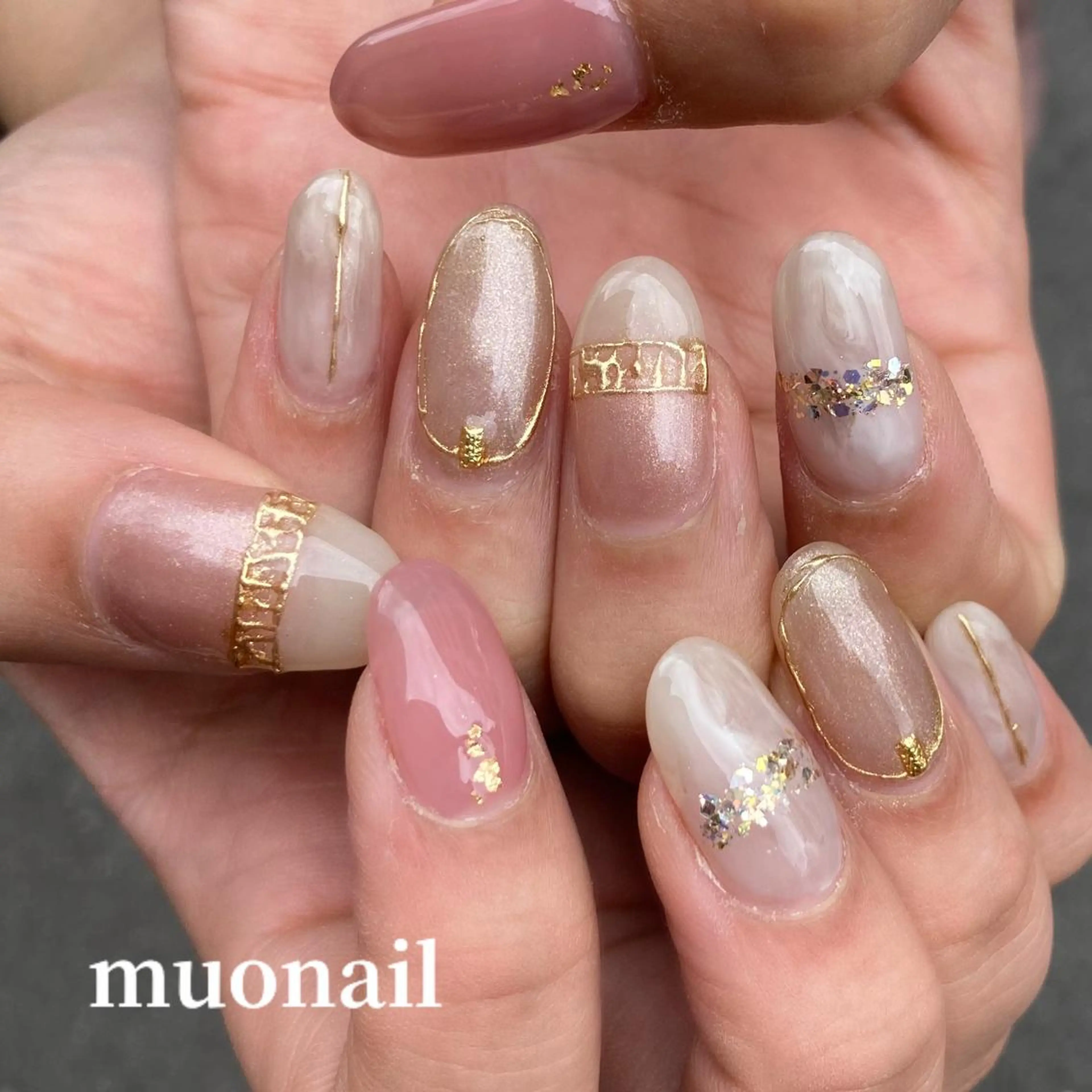 ネイル ニュアンスネイル Sand by muoのネイルデザイン