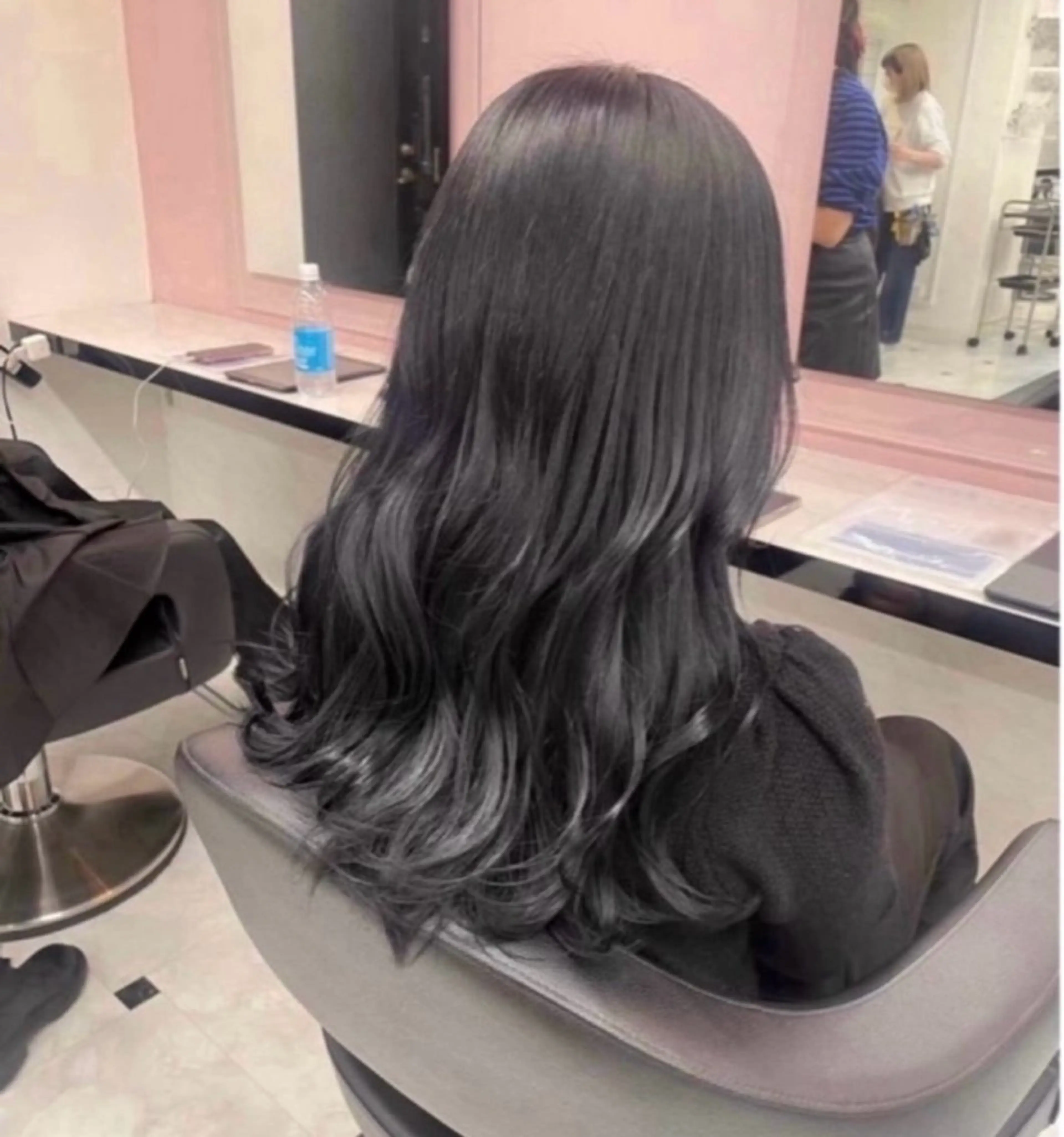 ロング ヘアカラー miku/ラベンダー 透明感カラー🪻❤︎のヘアスタイル