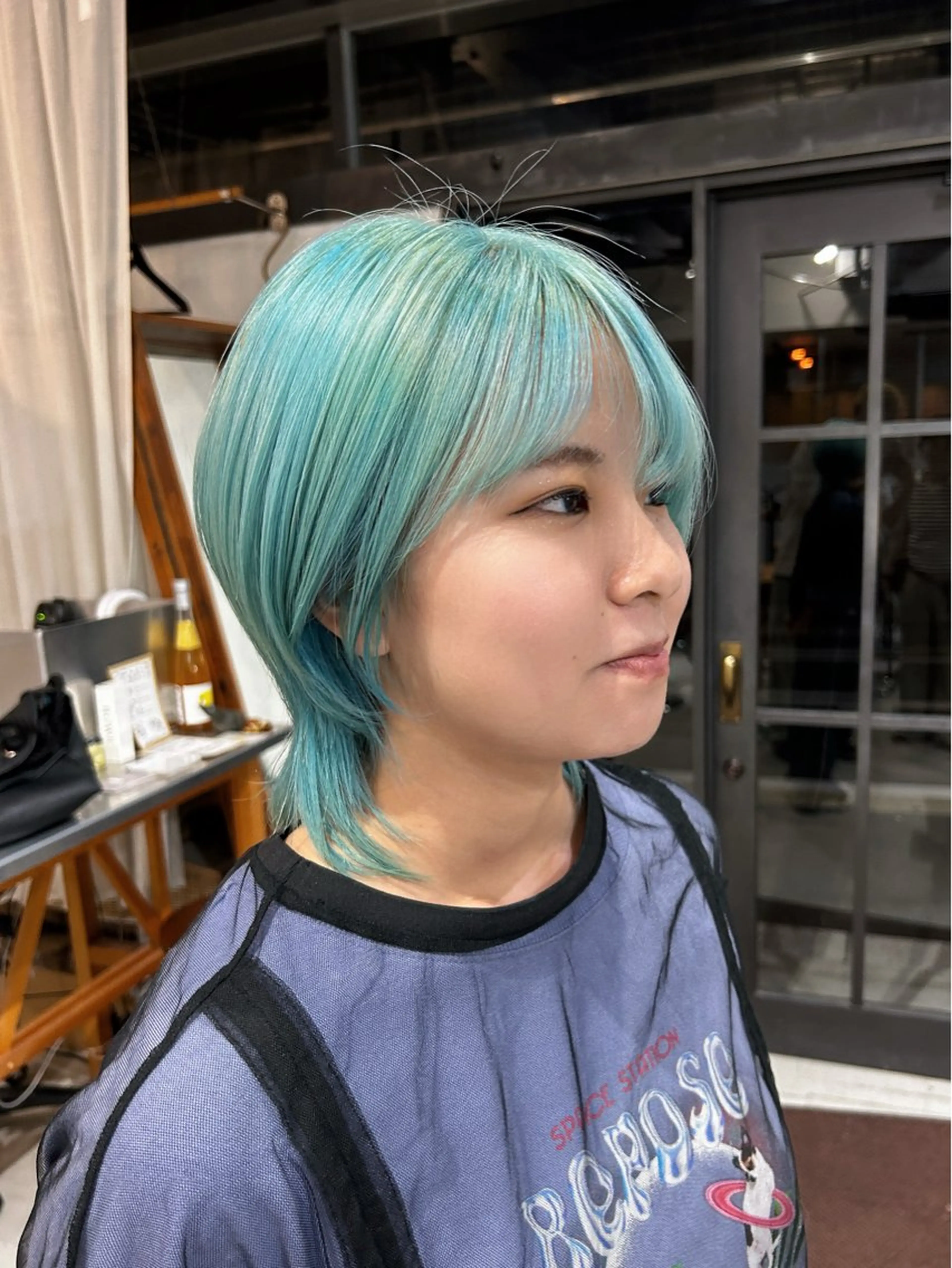 ミディアム ヘアカラー トリートメント 京都/カラー/松野 翔のヘアスタイル