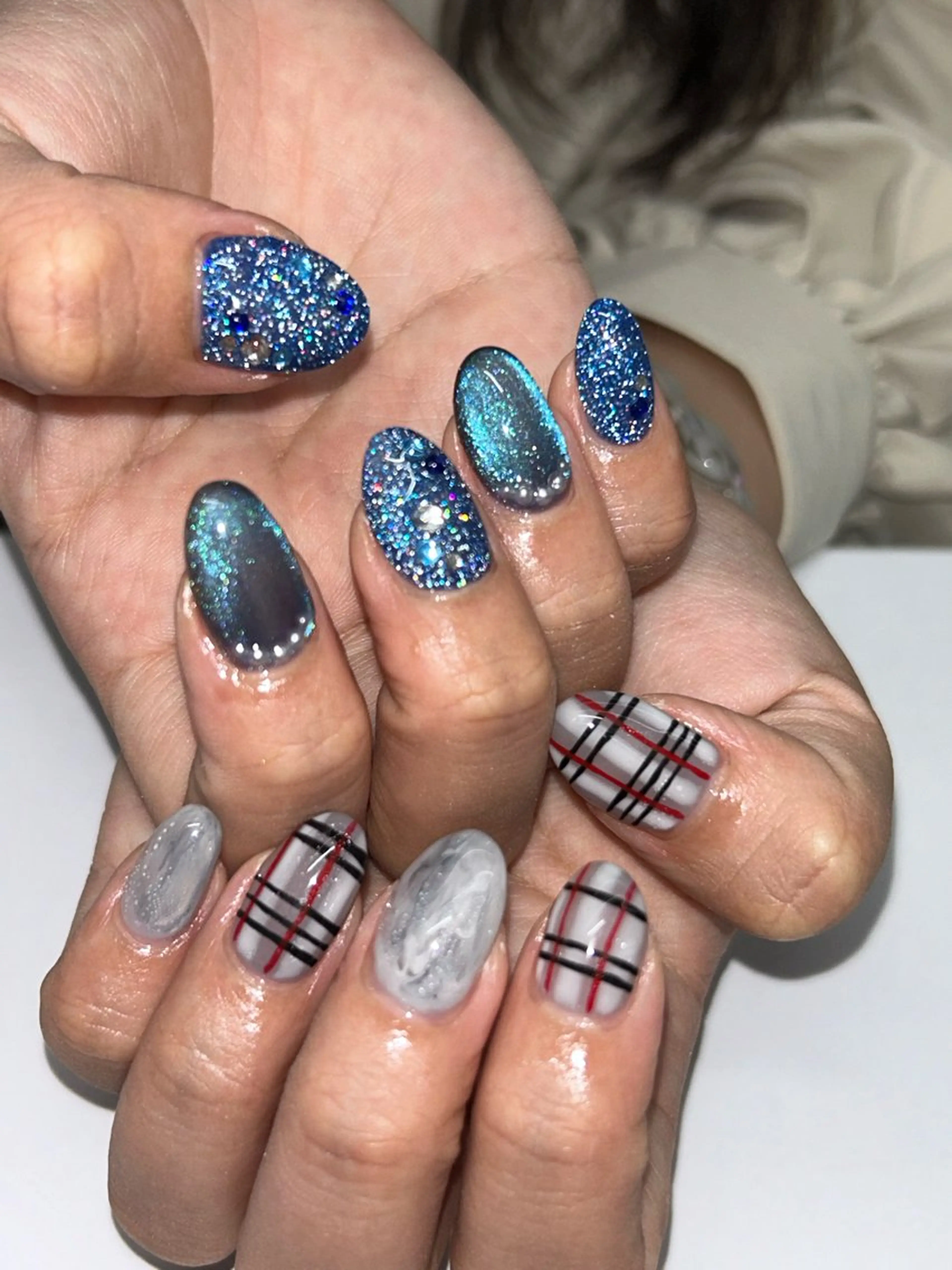 ネイル ハンドネイル プライベートネイルサロンone nail所属・one nail 【カラフル/個性派】のネイルデザイン