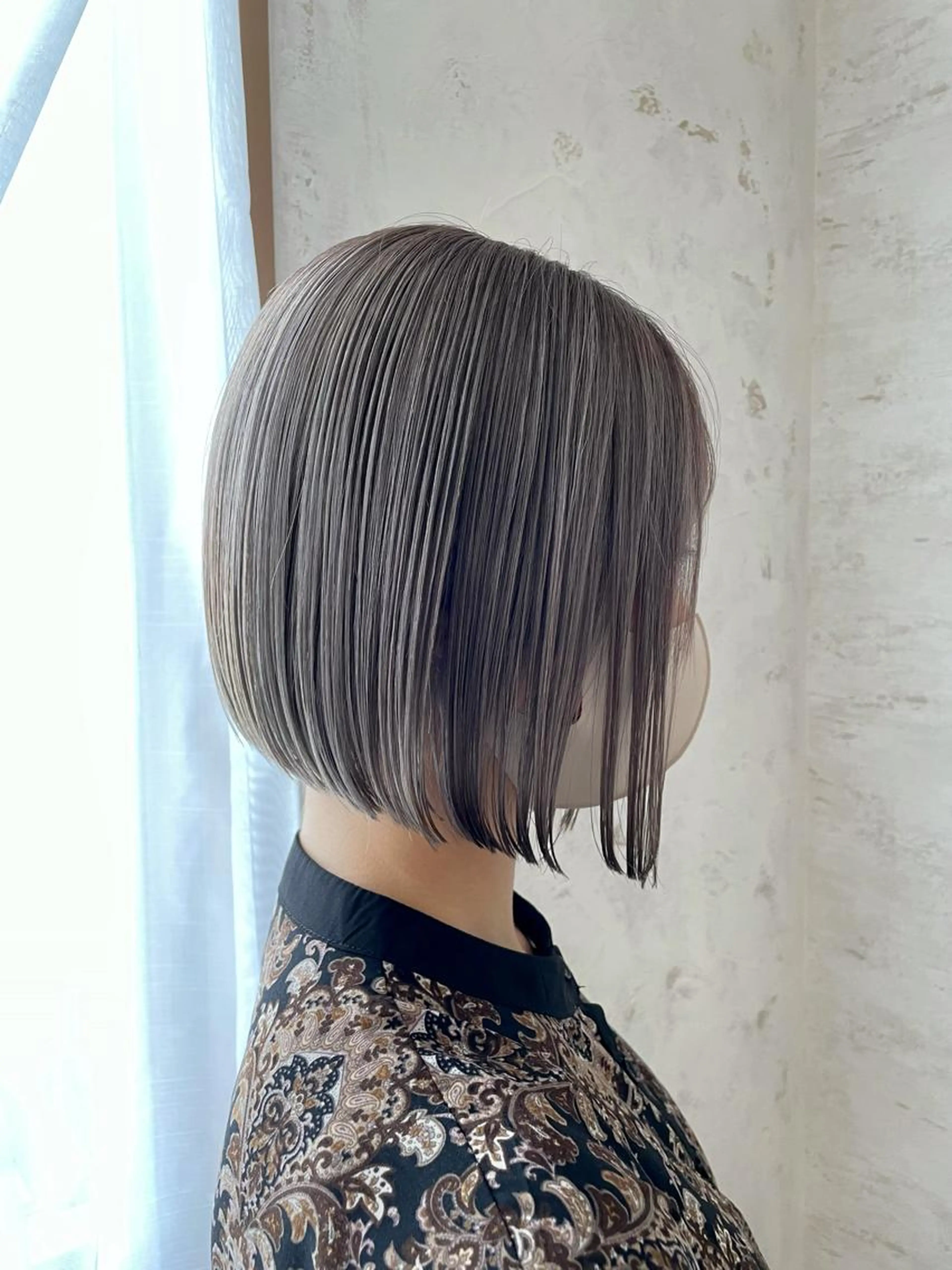 🌟ボブの方必見クーポン🌟ダメージを最小限に抑えた究極の傷まない縮毛矯正＋カットの写真