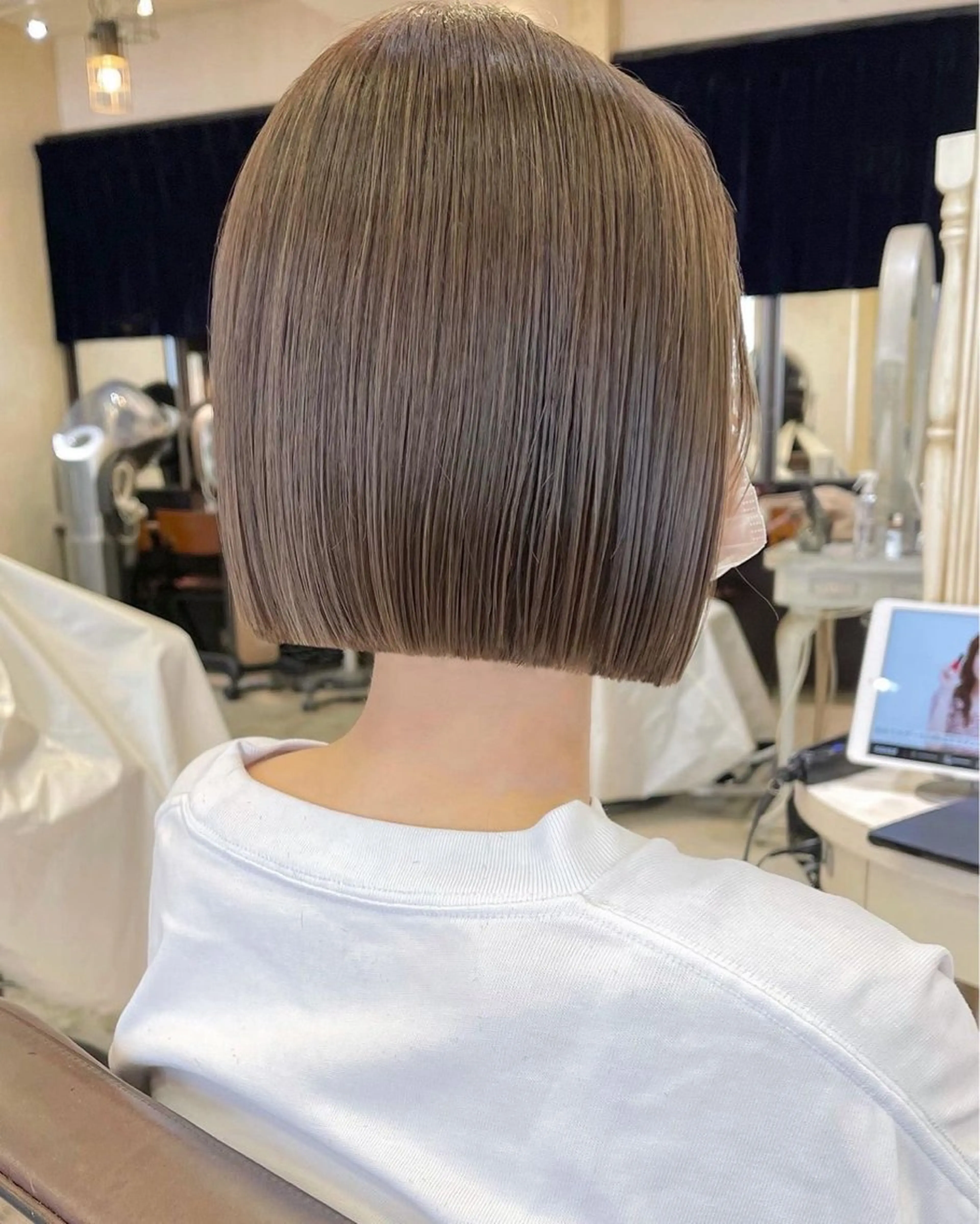 ショート キョウスケ /艶透明感カラーのヘアスタイル