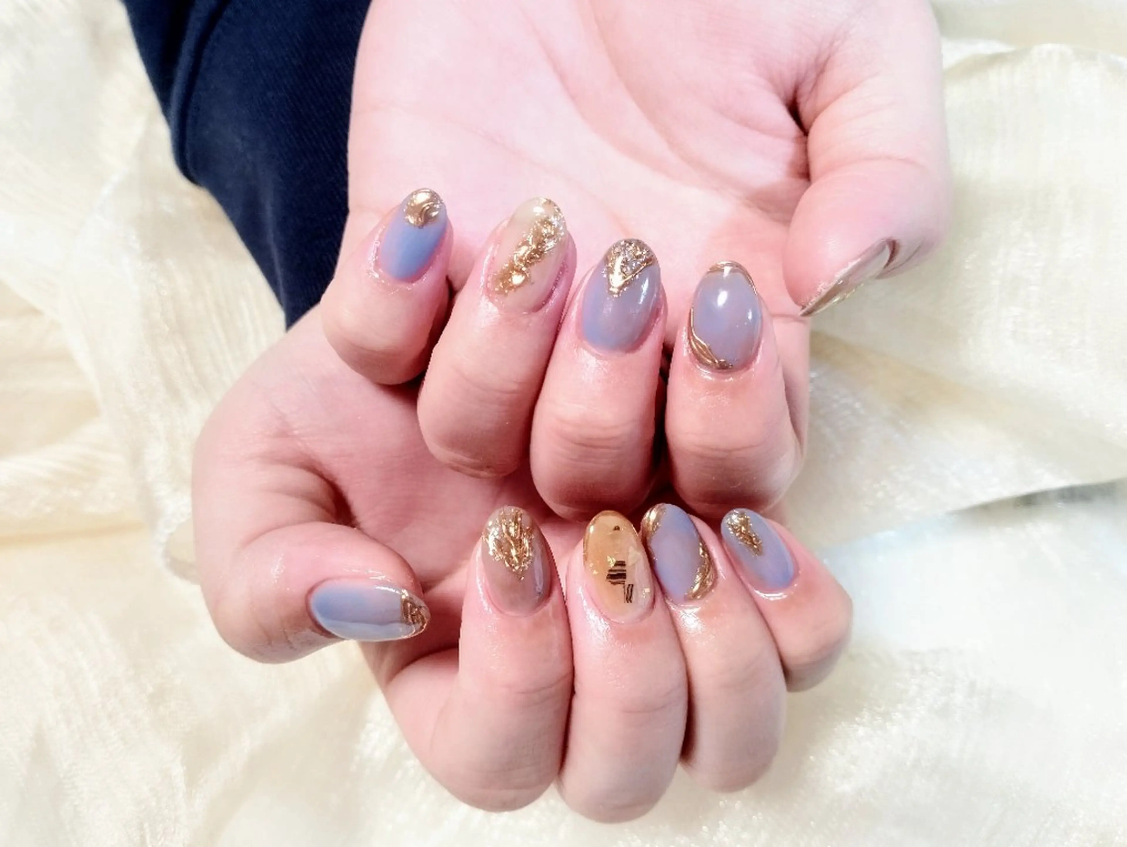 ネイル 卒業式 ハンドネイル ハンドケア ＤI'A ネイルサロンのネイルデザイン