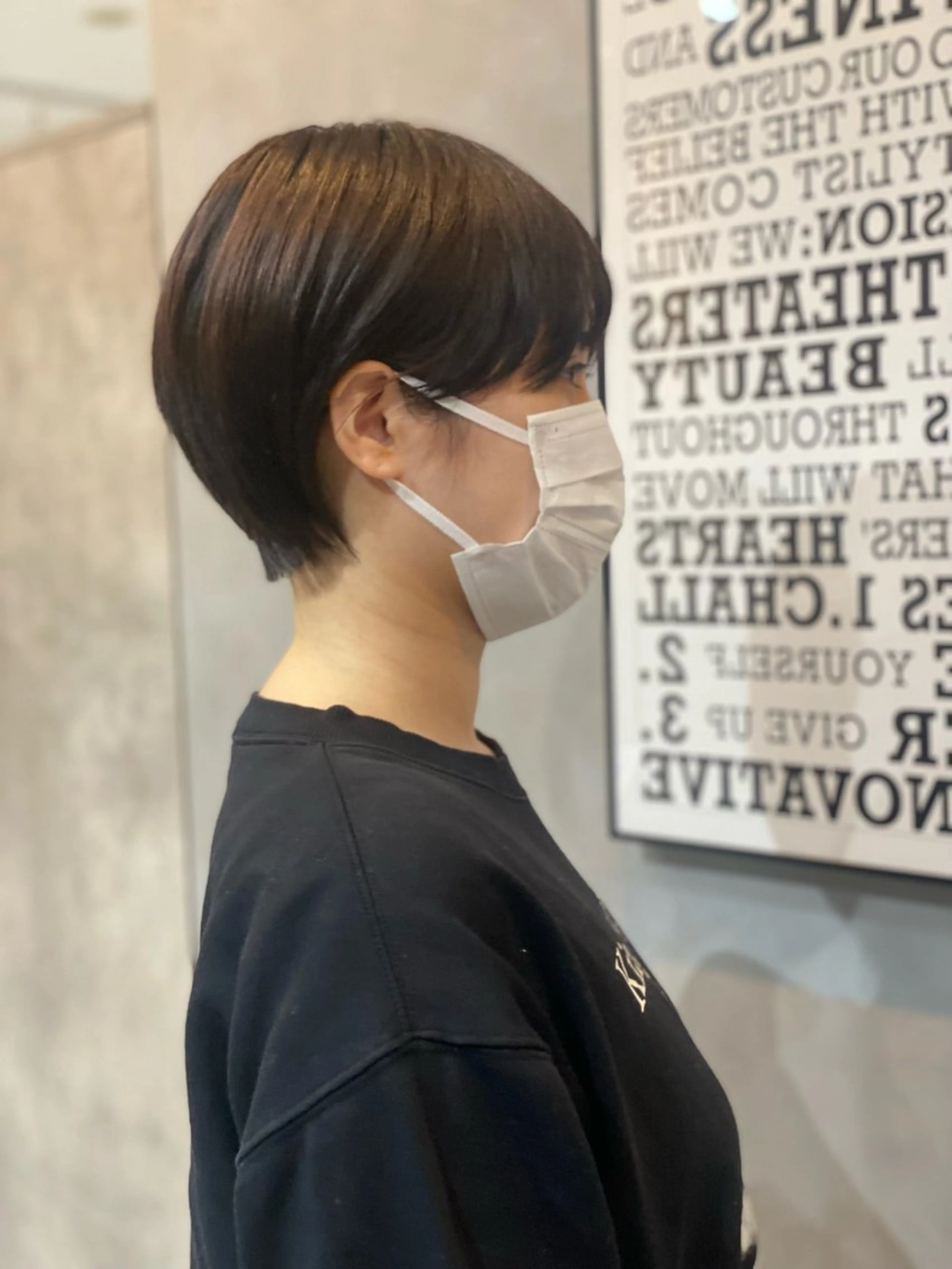 ショート ショートヘア カット Agu hair lang屋島店所属・大林　恵理 【Agu 屋島】のヘアスタイル