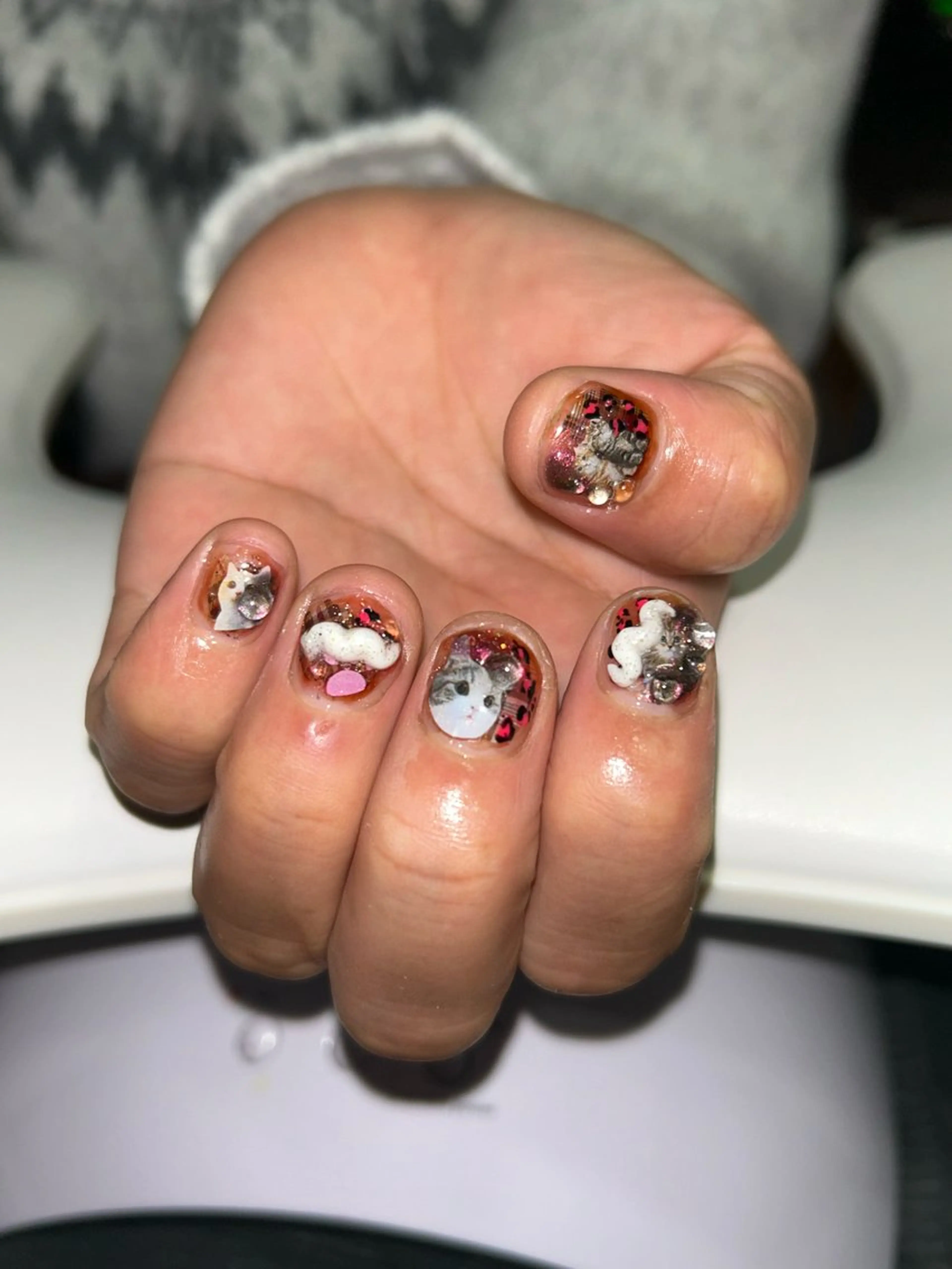 ネイル 今津 夏月のネイルデザイン