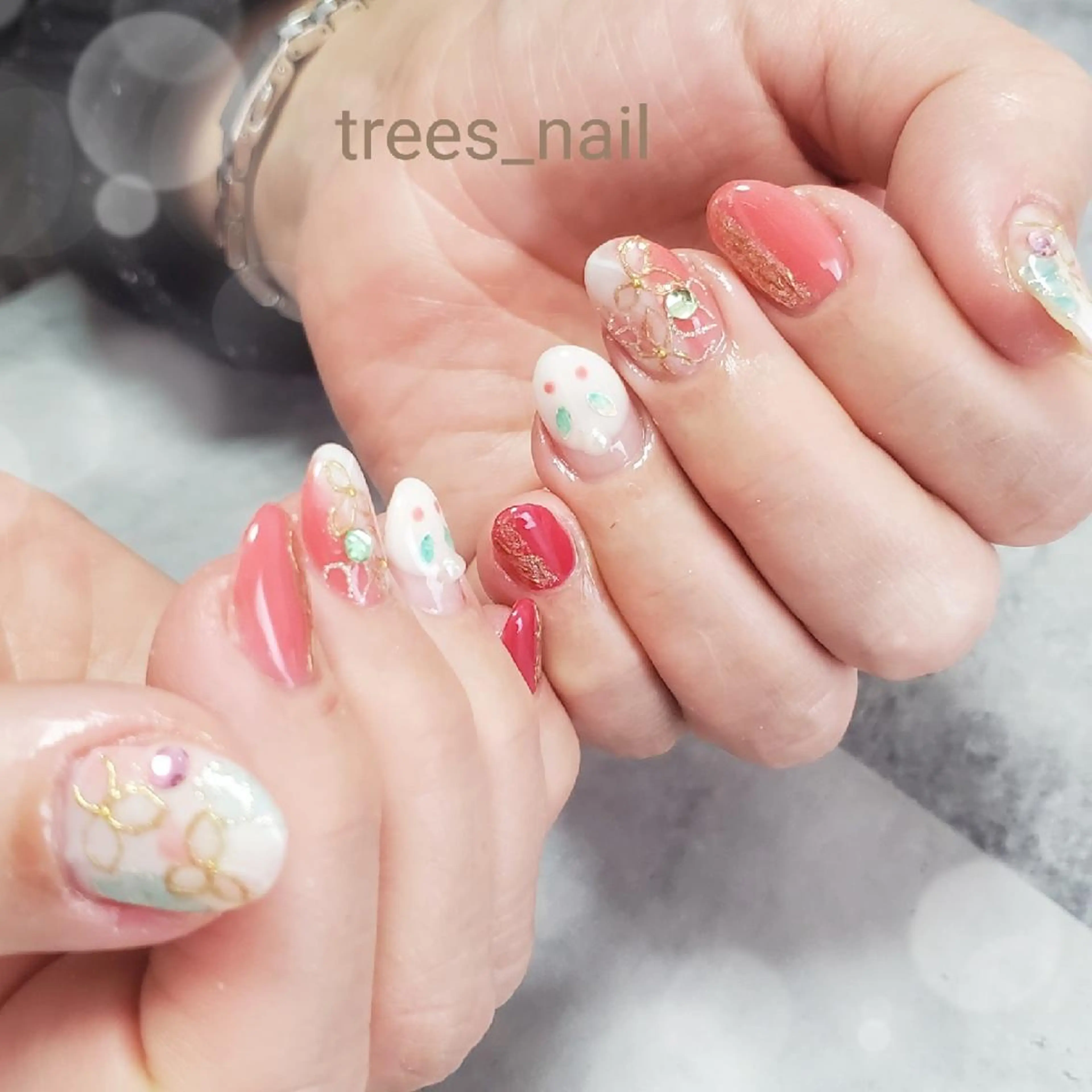 ネイル trees_ nailのネイルデザイン