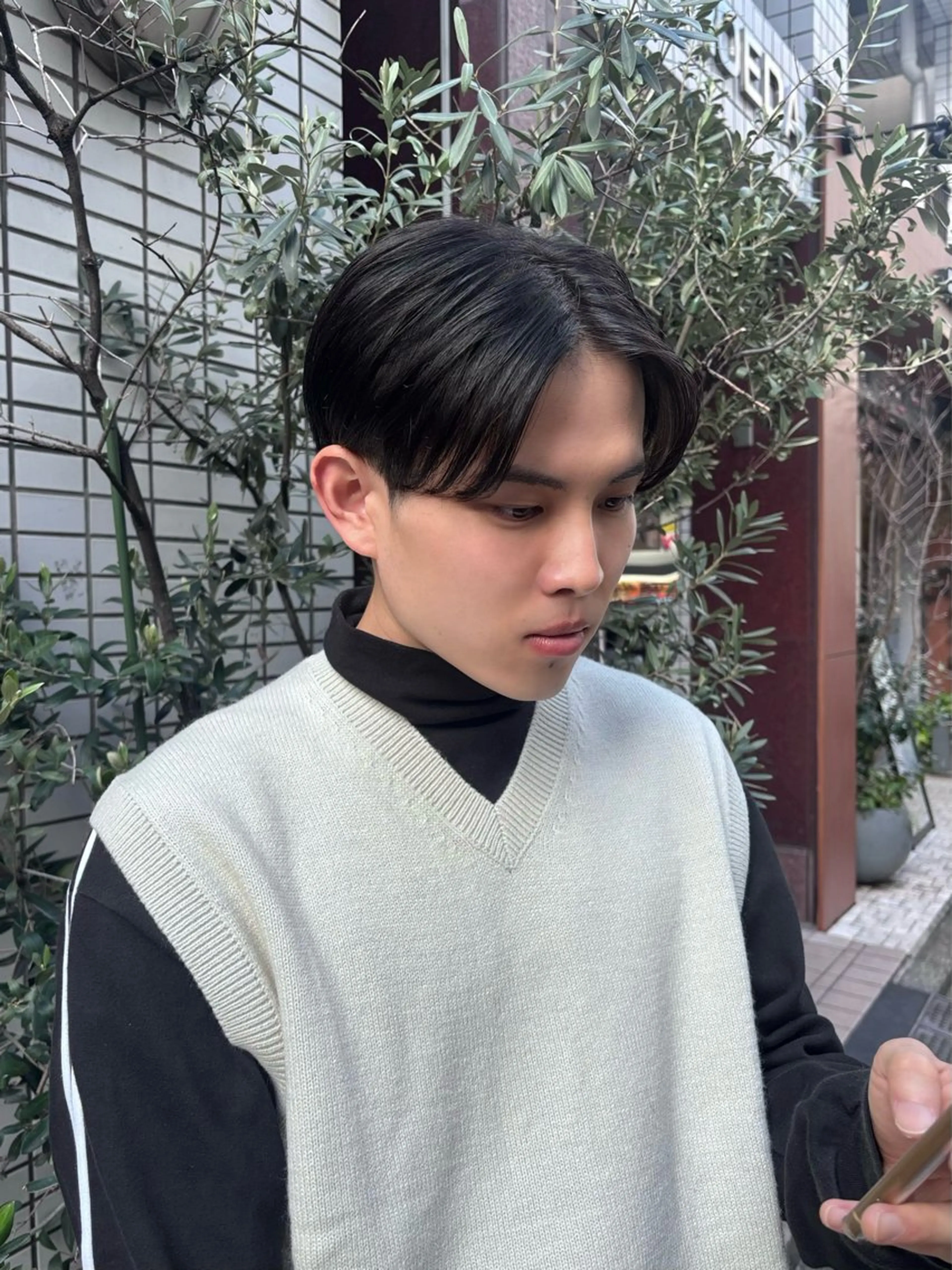 メンズ ボブ/メンズ/パーマ /Tamakiのヘアスタイル