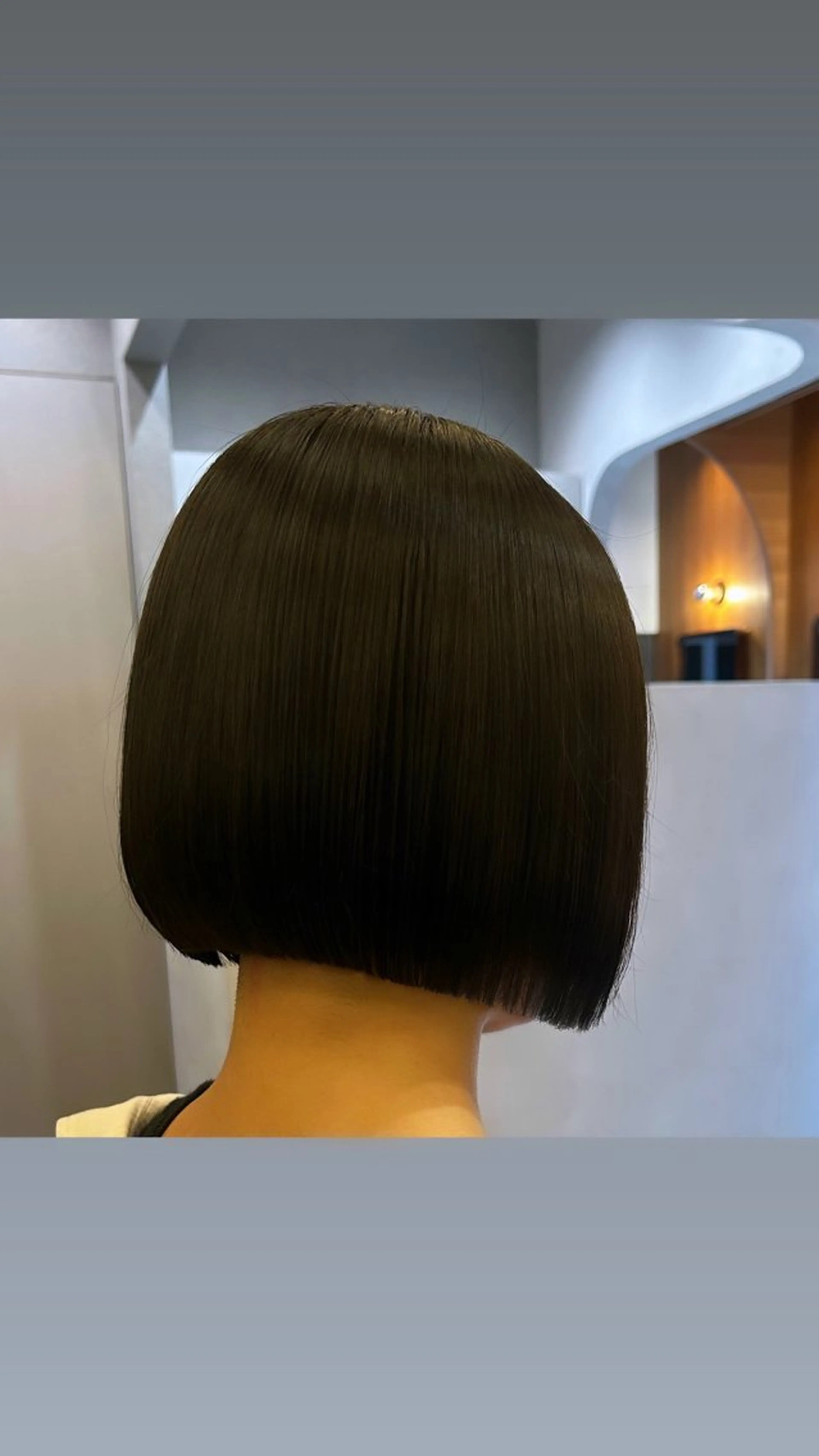 ショート カット 縮毛矯正 トリートメント 髪質改善/縮毛矯正/ ボブ/レイヤー/レンのヘアスタイル
