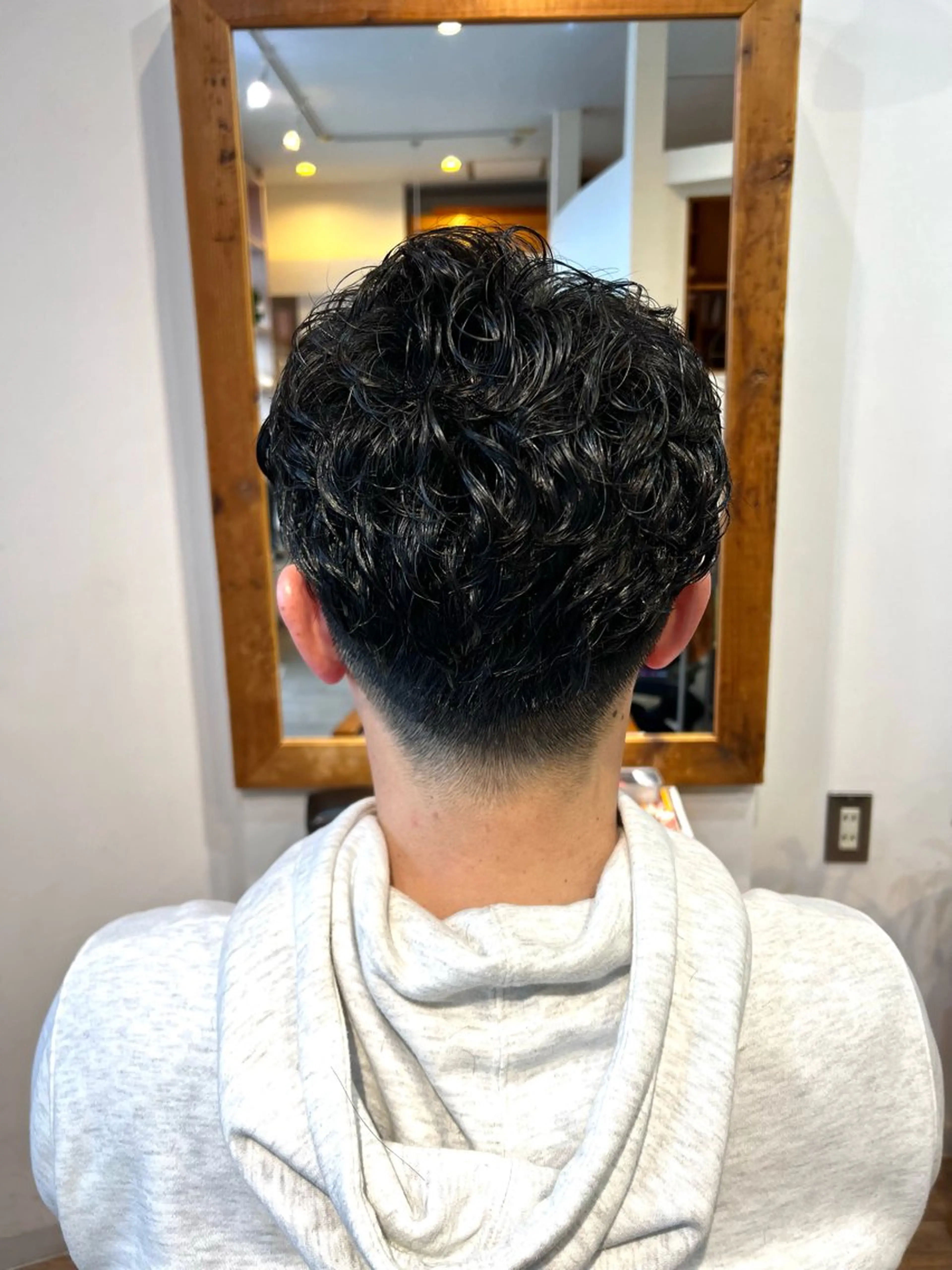 パーマ メンズ メンズパーマ カット パーマ 佐藤 茉実のヘアスタイル
