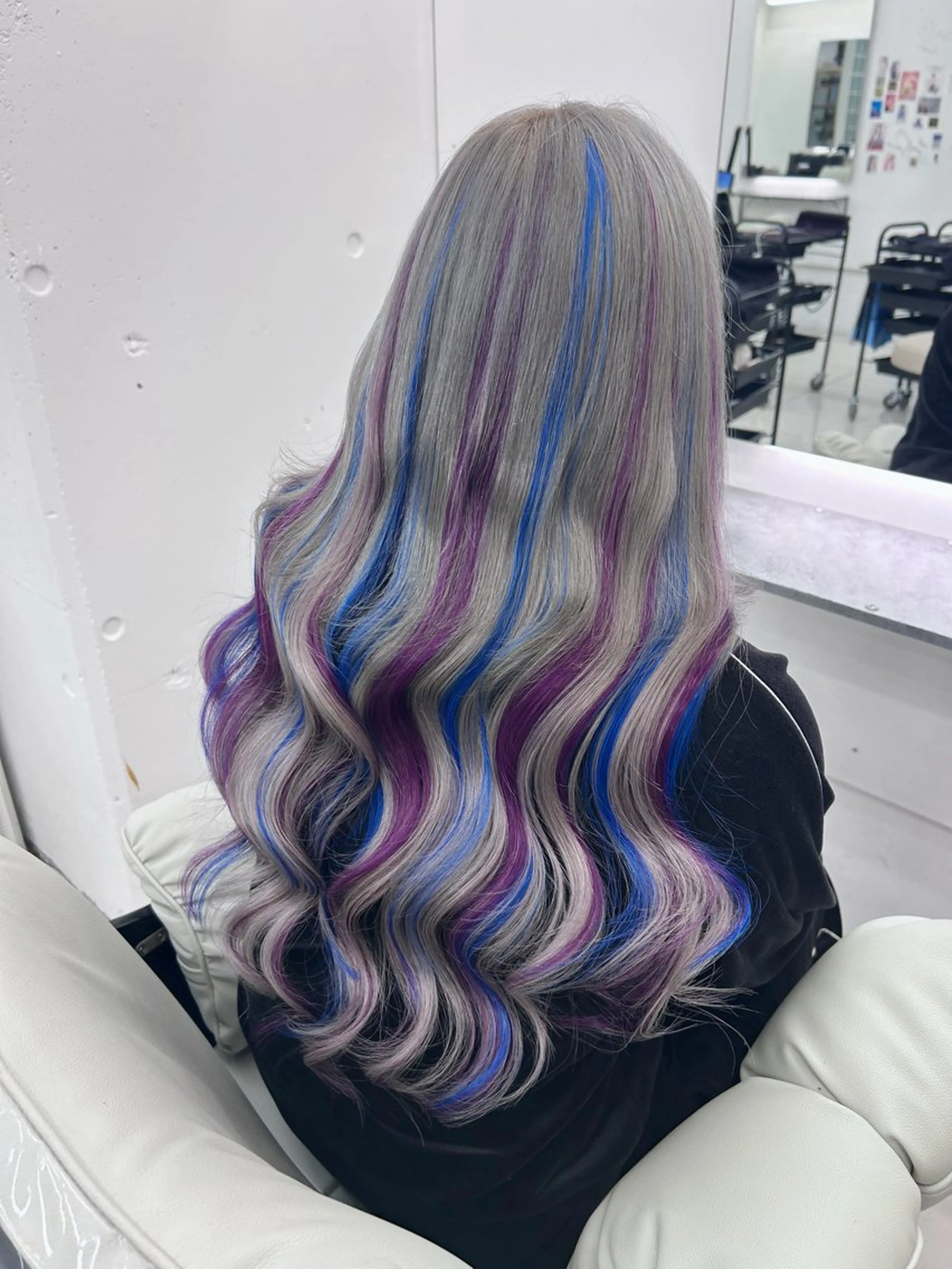 ロング エクステ 三尾 樺緒のヘアスタイル