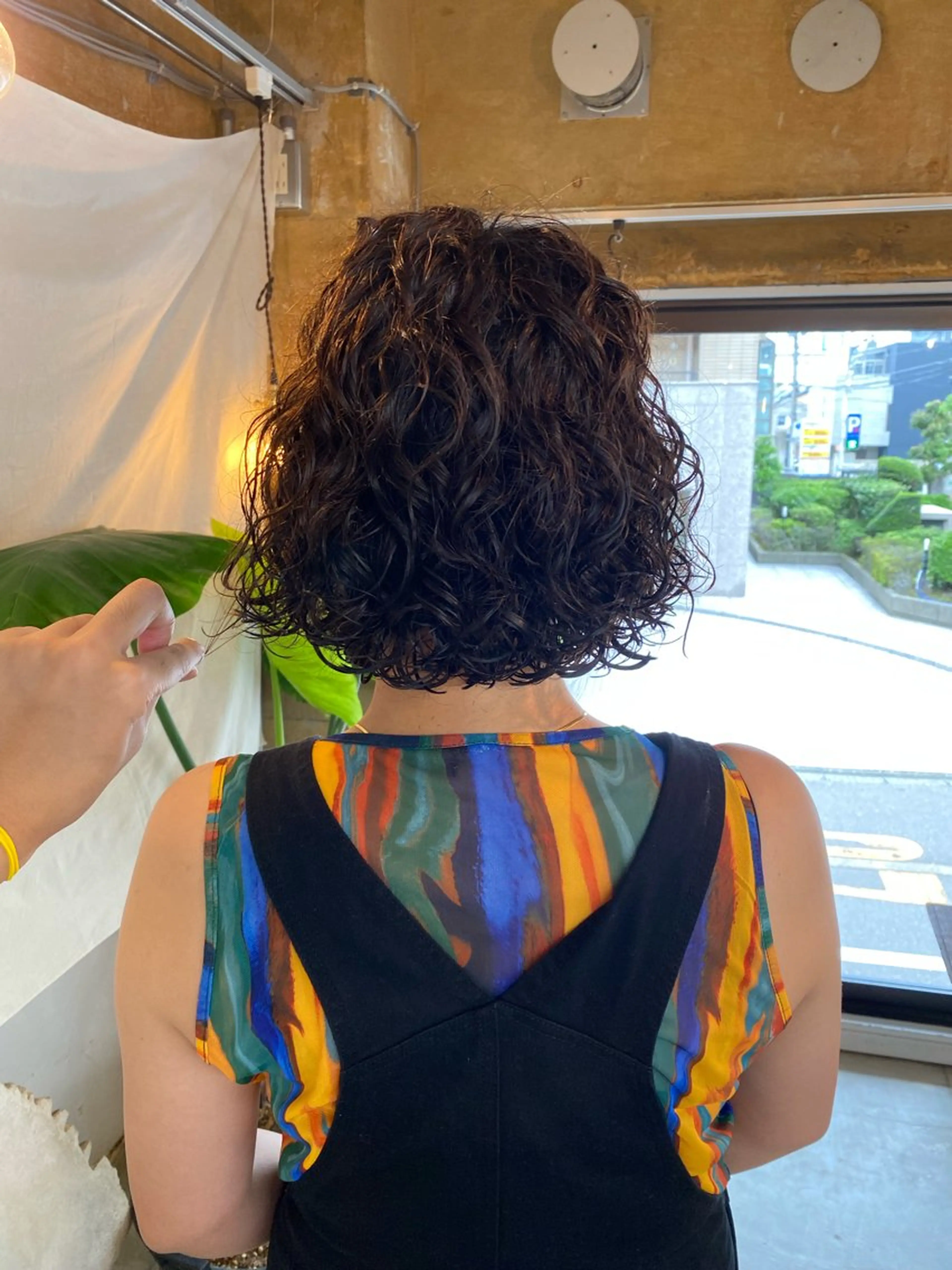 ショート パーマ カット パーマ KEI gattacaのヘアスタイル