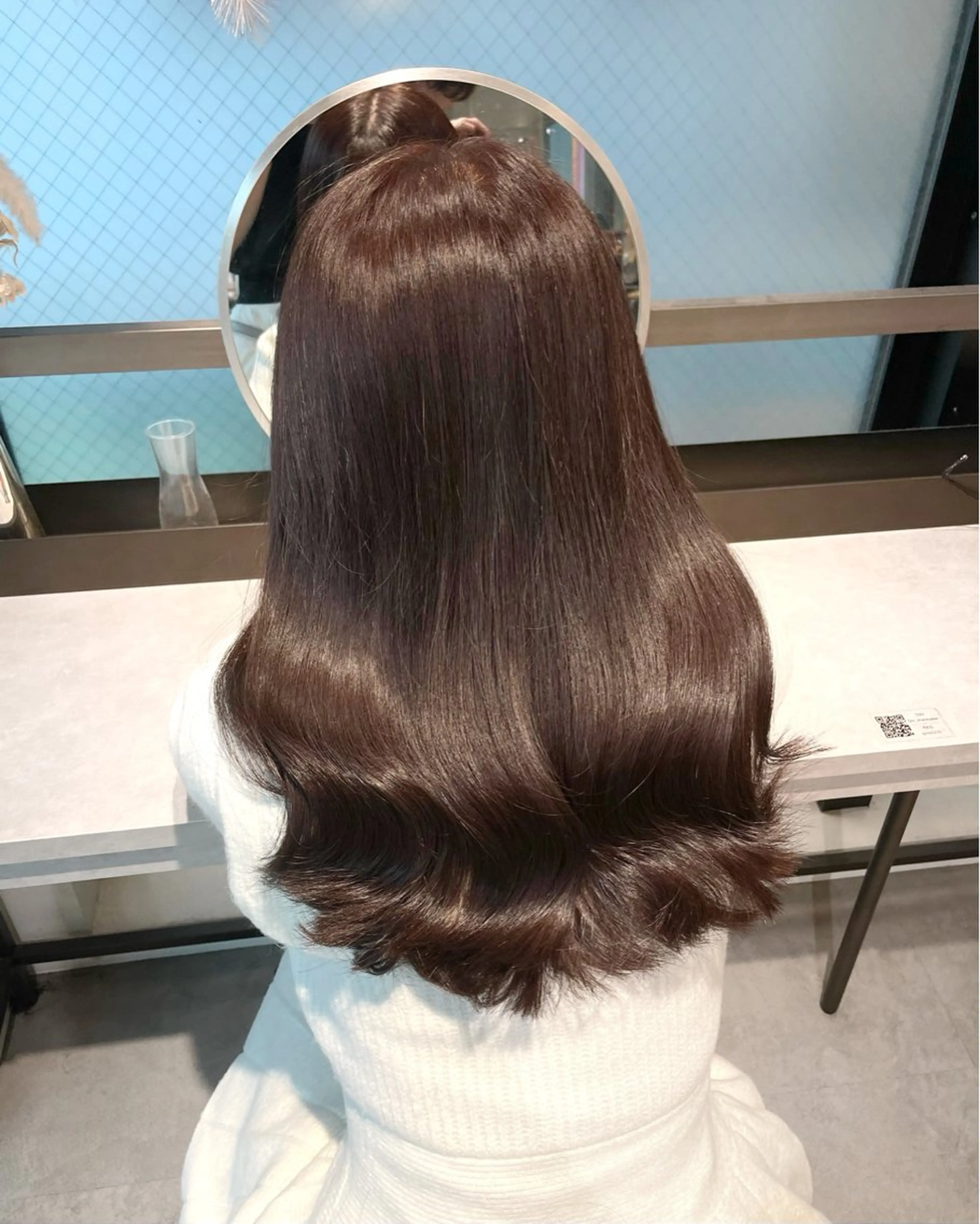 ロング カラー カット ヘアカラー Qin shaire salon 原宿店所属・髪質改善/透明感カラ ー/Atsukoのヘアスタイル