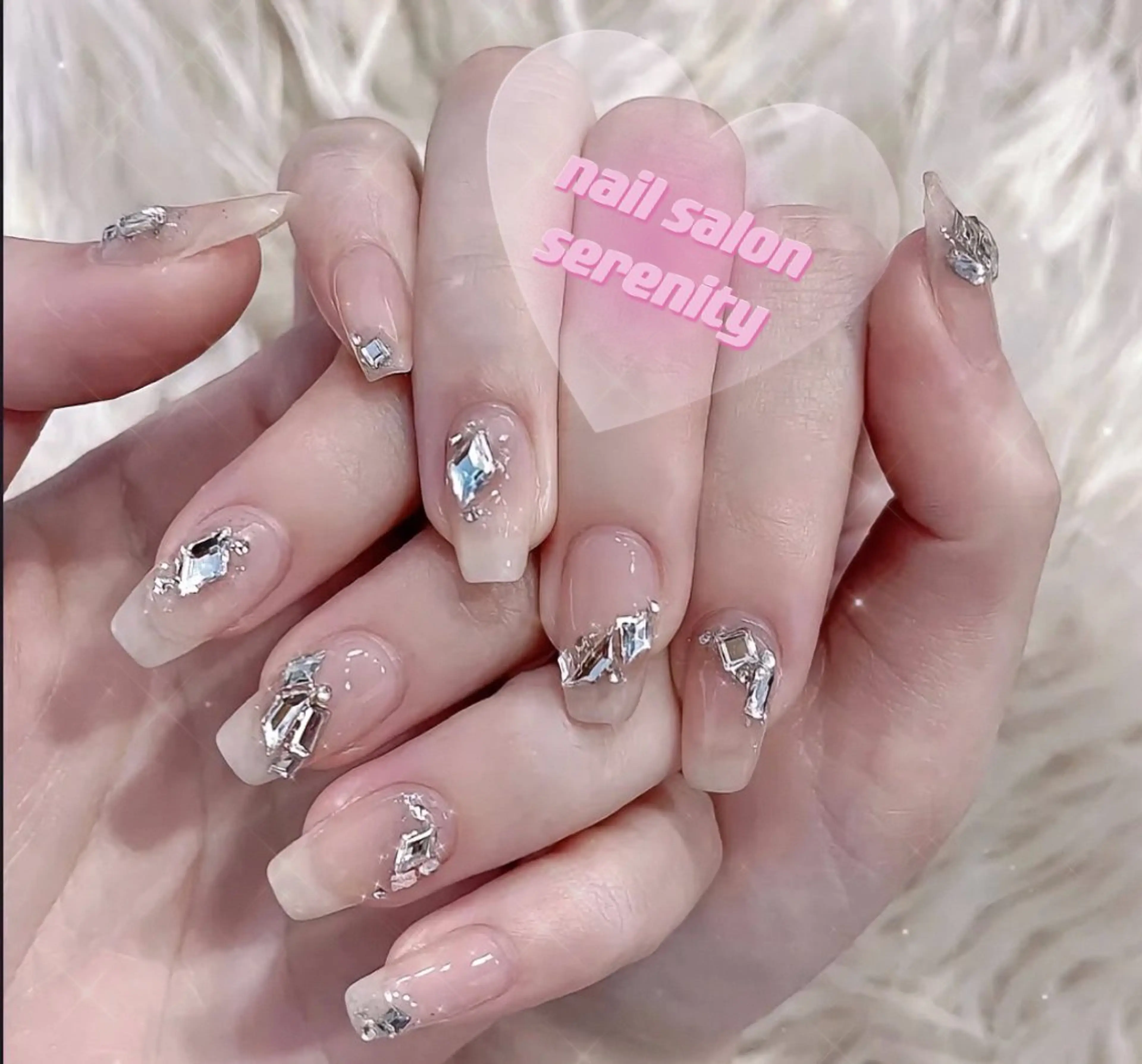 ネイル ✨Serenity ワンホンネイルのネイルデザイン