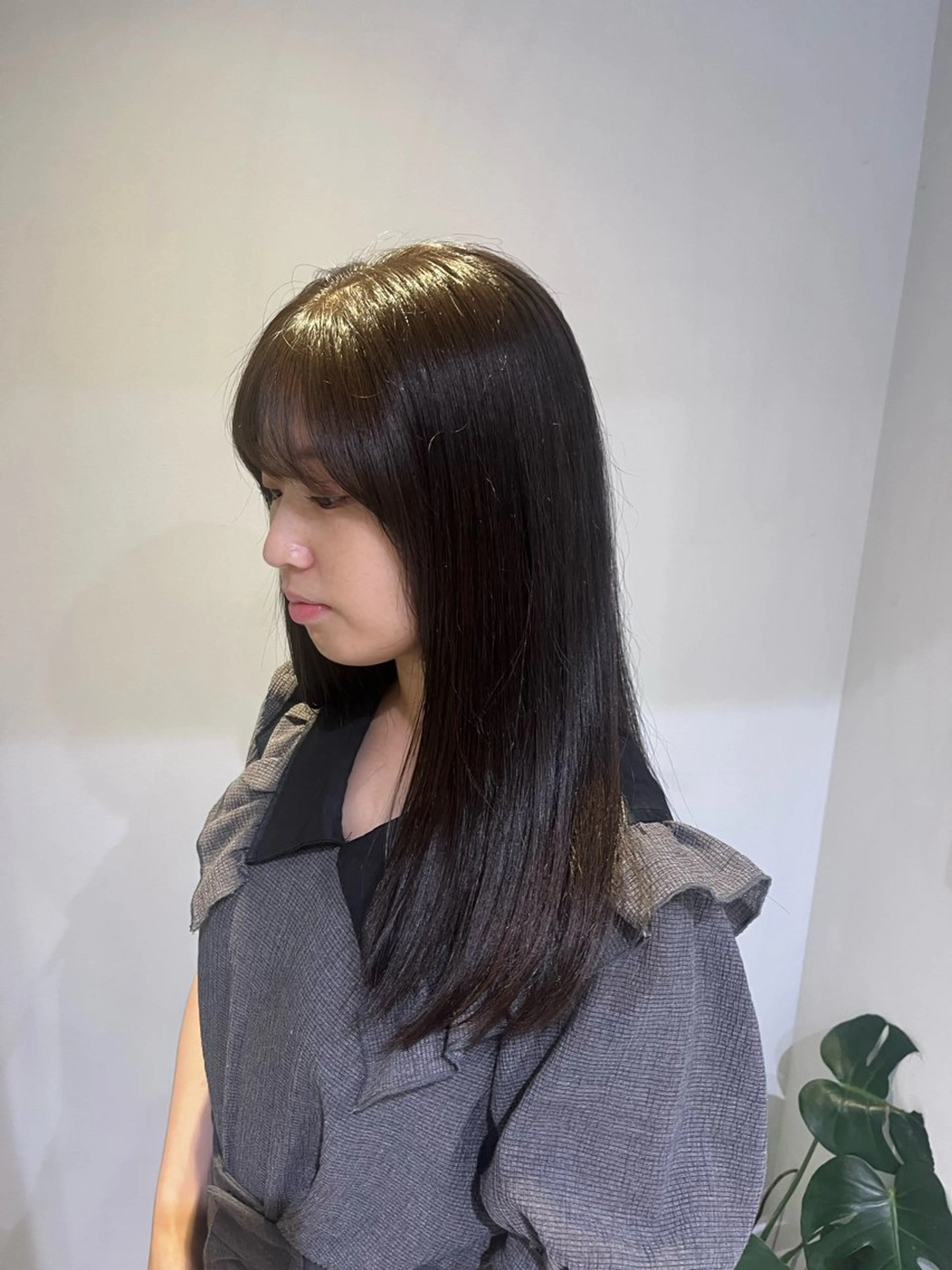 ミディアム カラー ✴︎ミツマ ハルナ✴︎のヘアスタイル