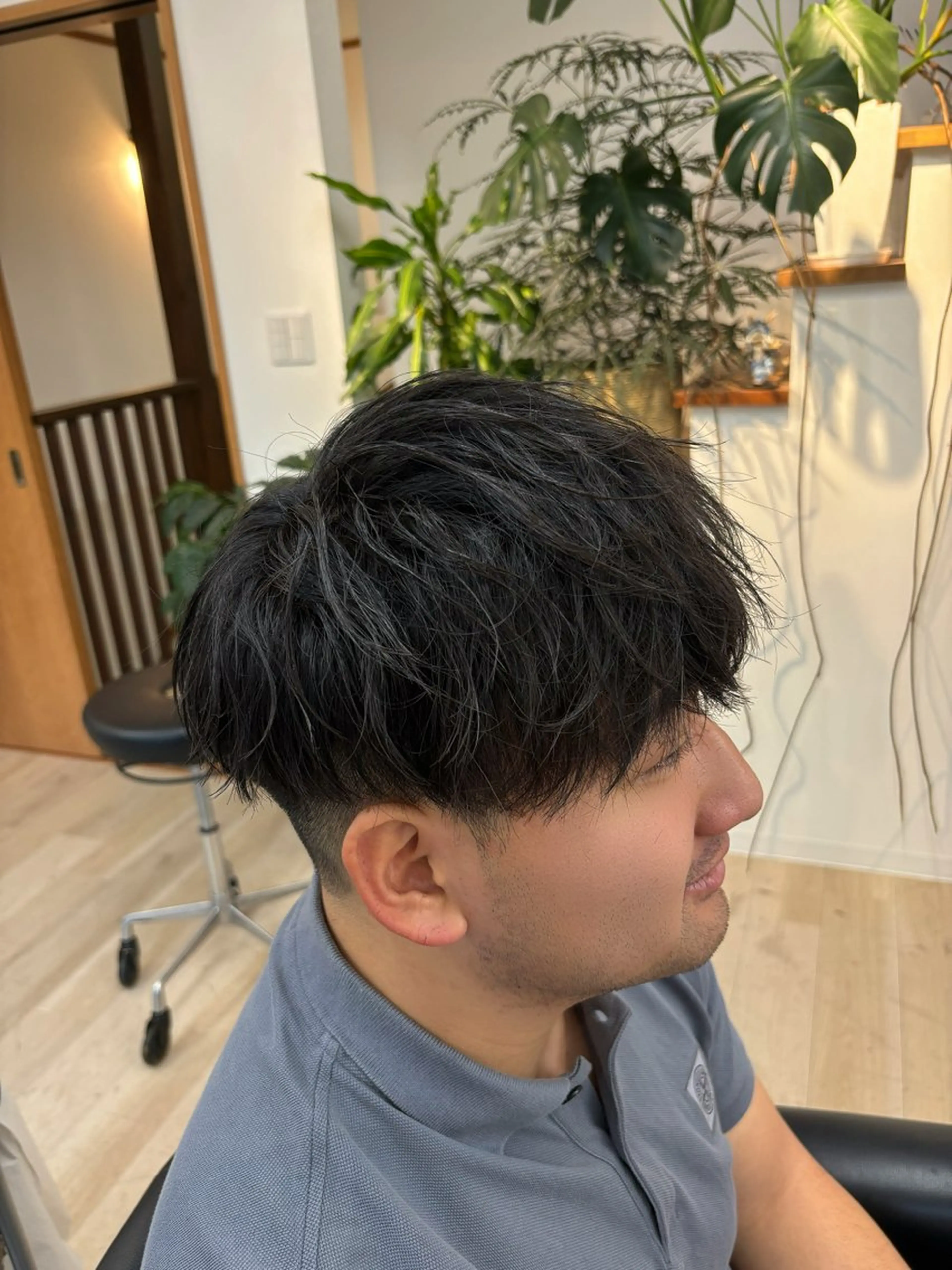 パーマ メンズ メンズパーマ スパイラルパーマ カット パーマ RAIA💎ケア ブリーチ&パーマ💎のヘアスタイル