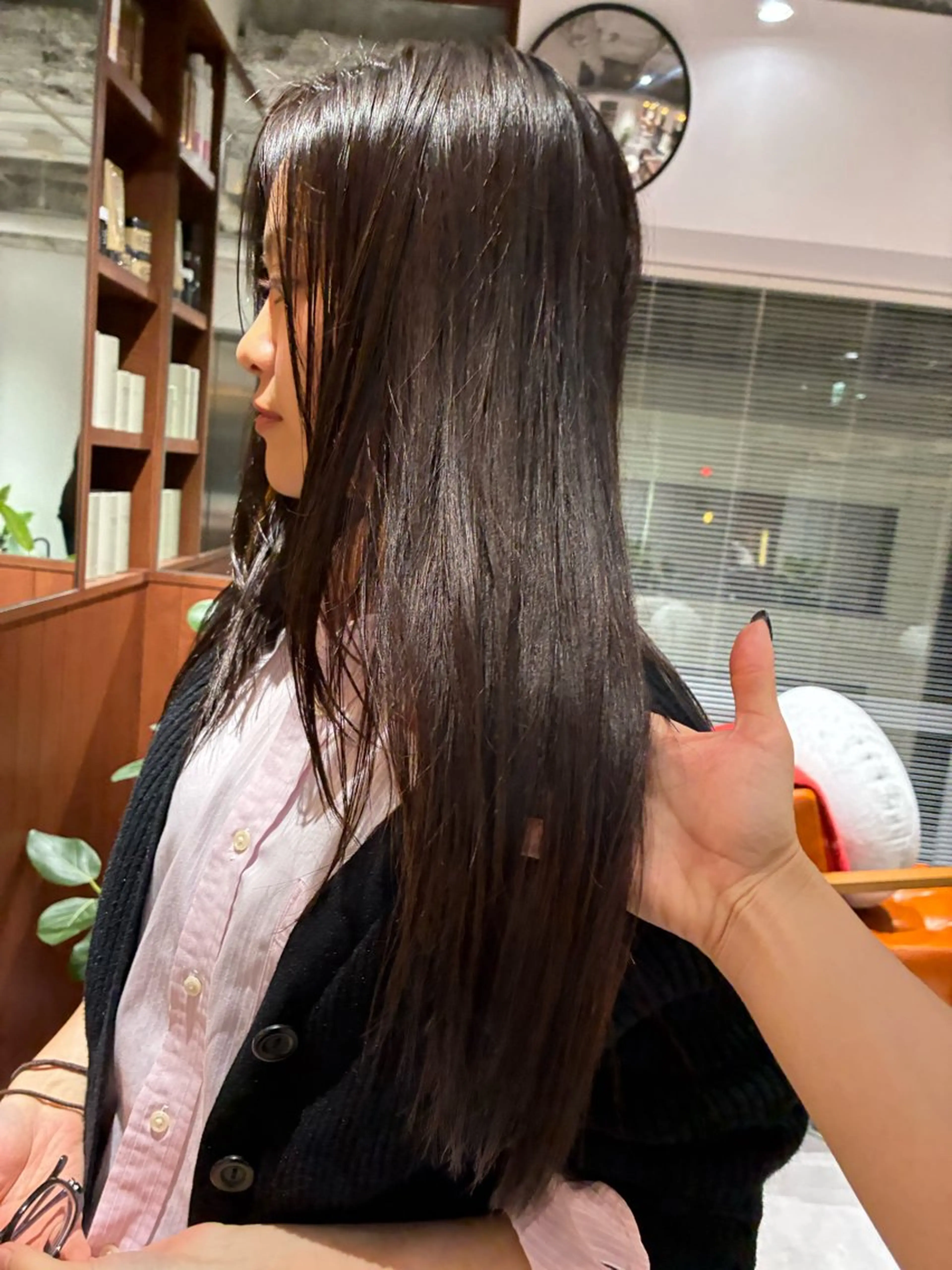 セミロング カラー ヘアアレンジ カット ヘアカラー Opus🐕kato Mizuki🐕のヘアスタイル