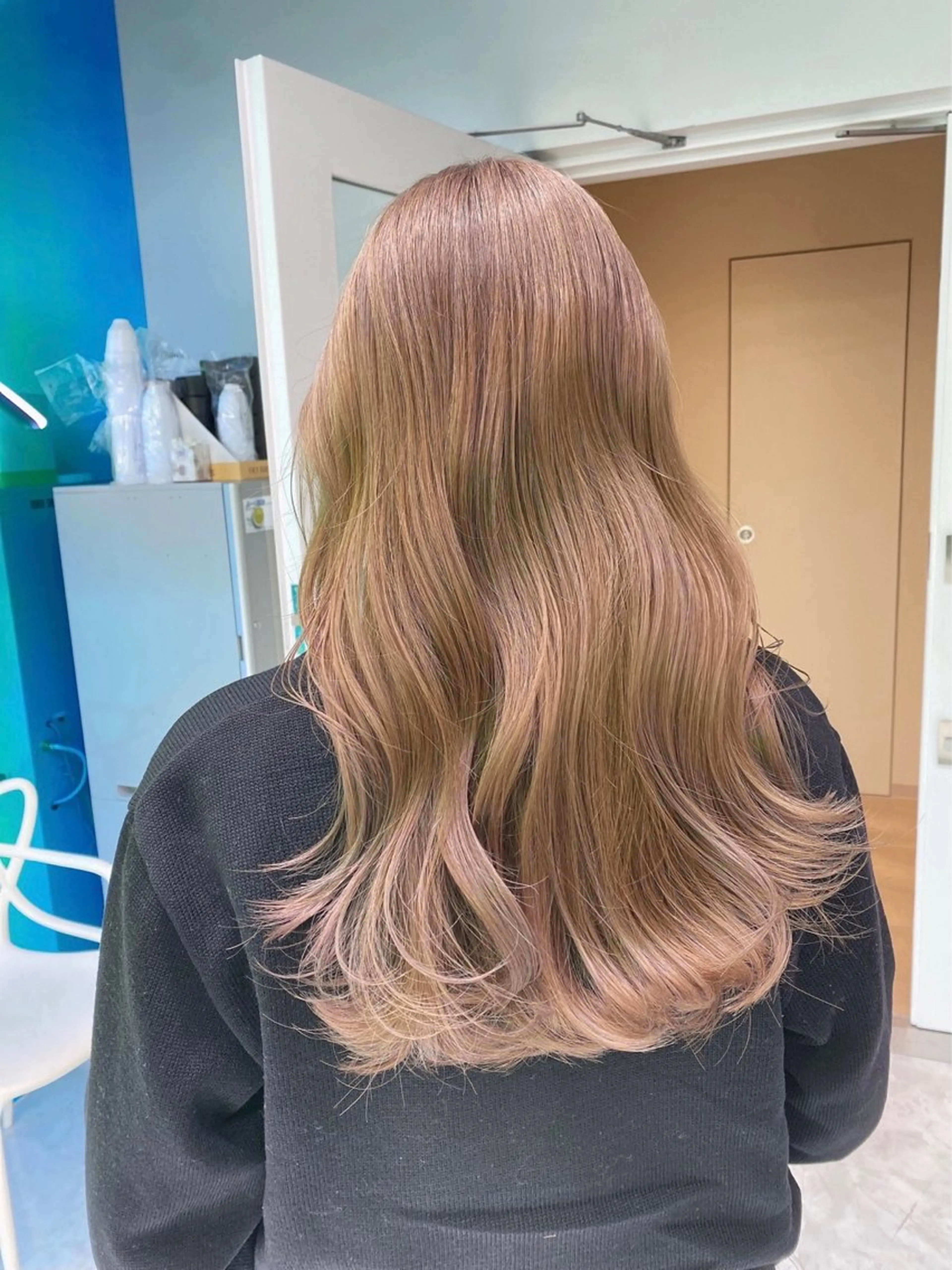 カラー 透明感カラー ダブルカラー 透ける透明感カラー 🩶anju🪽ྀིのヘアスタイル