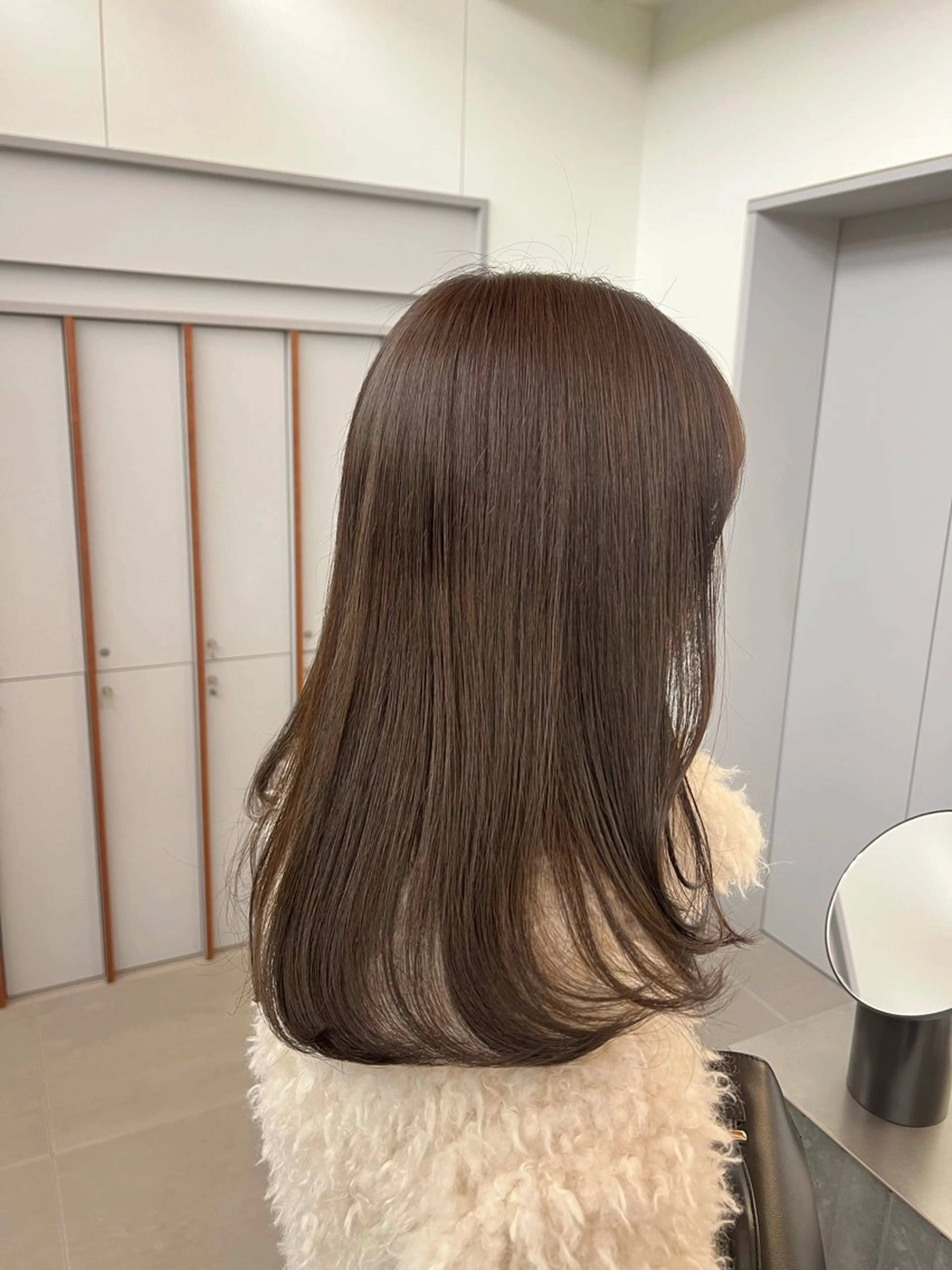 セミロング カット ヘアカラー トリートメント LORENAO所属・ブリーチなしカラー♡ rinaのヘアスタイル