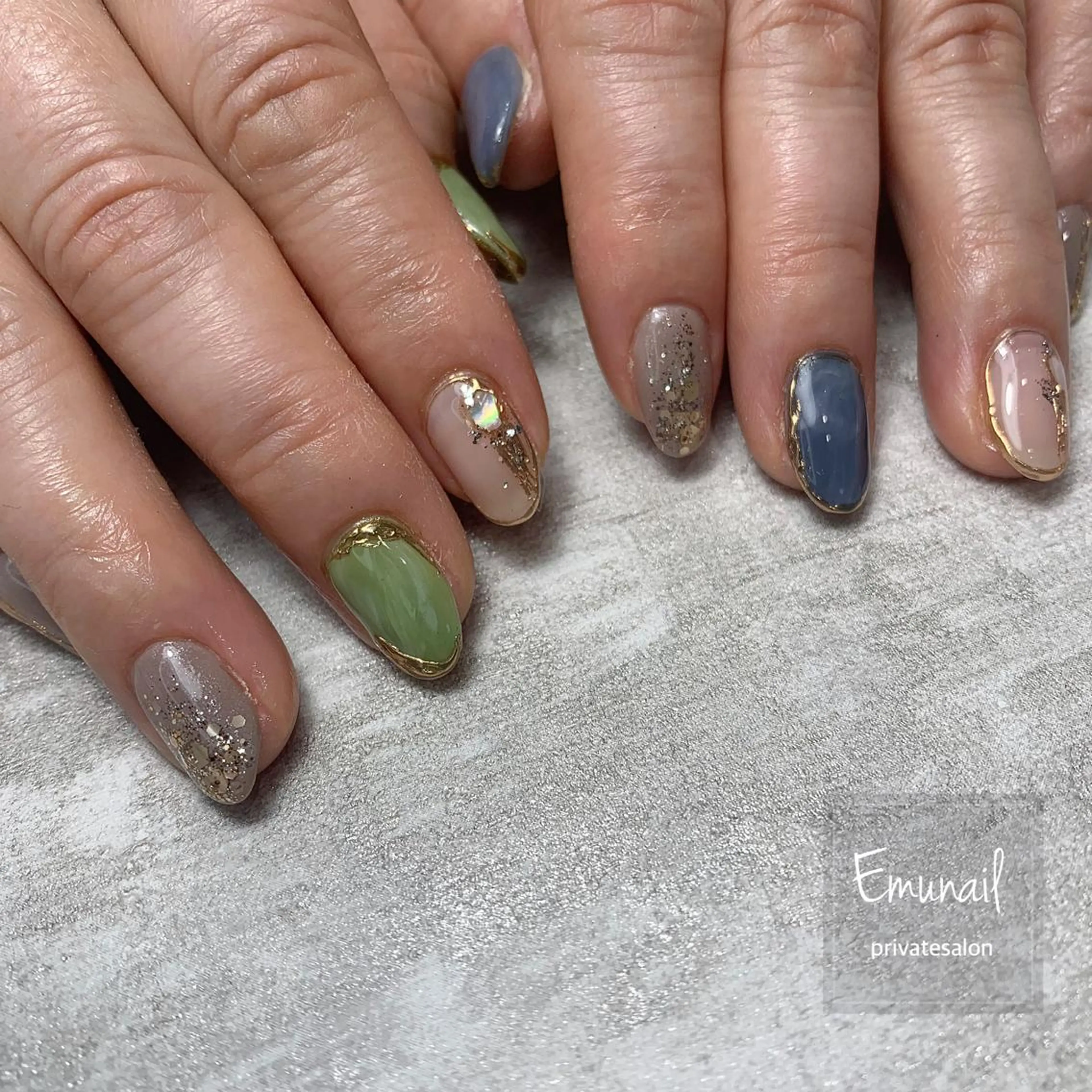 ネイル ハンドネイル Emu Nailのネイルデザイン