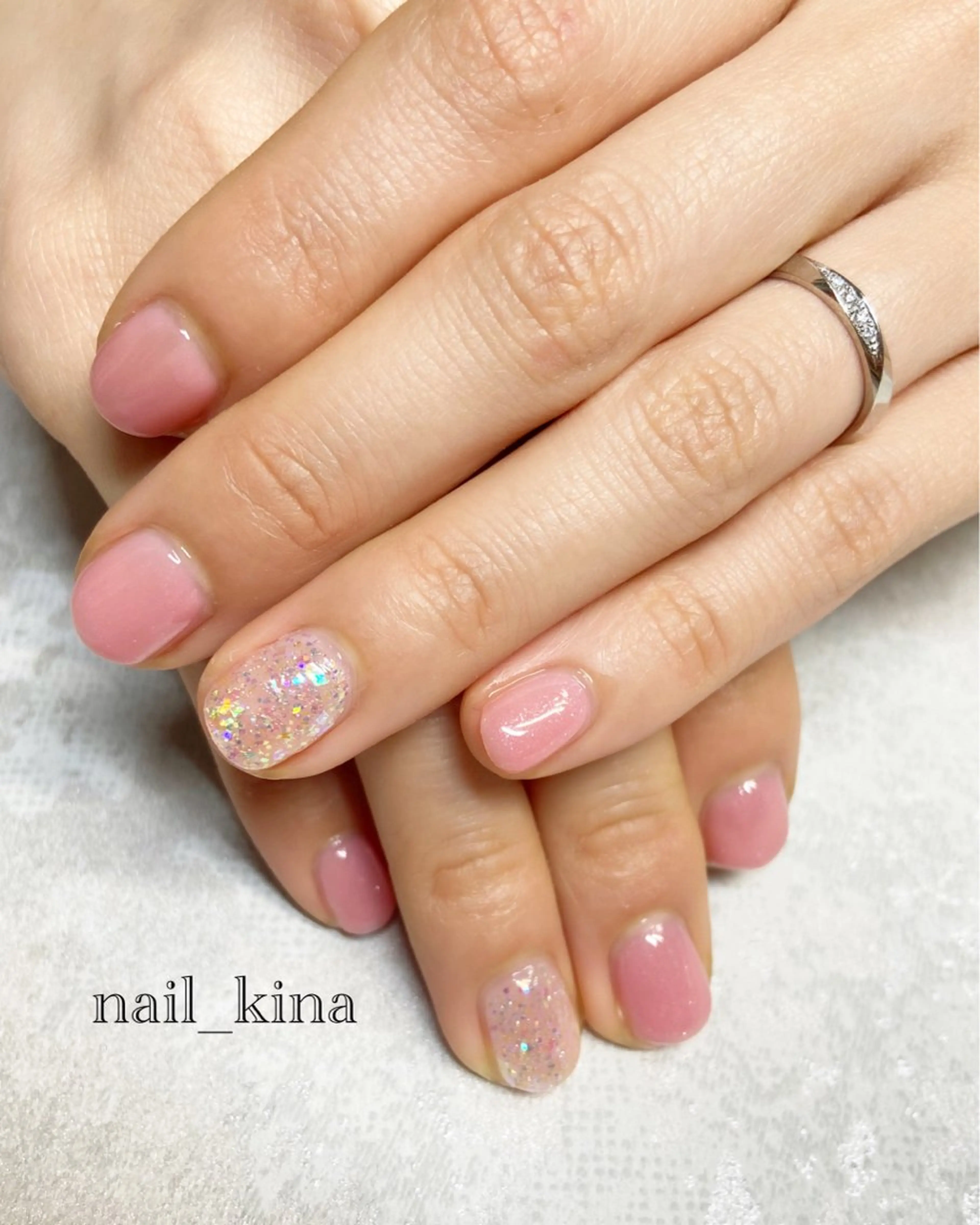 ネイル ワンカラーネイル nail_ kinaのネイルデザイン