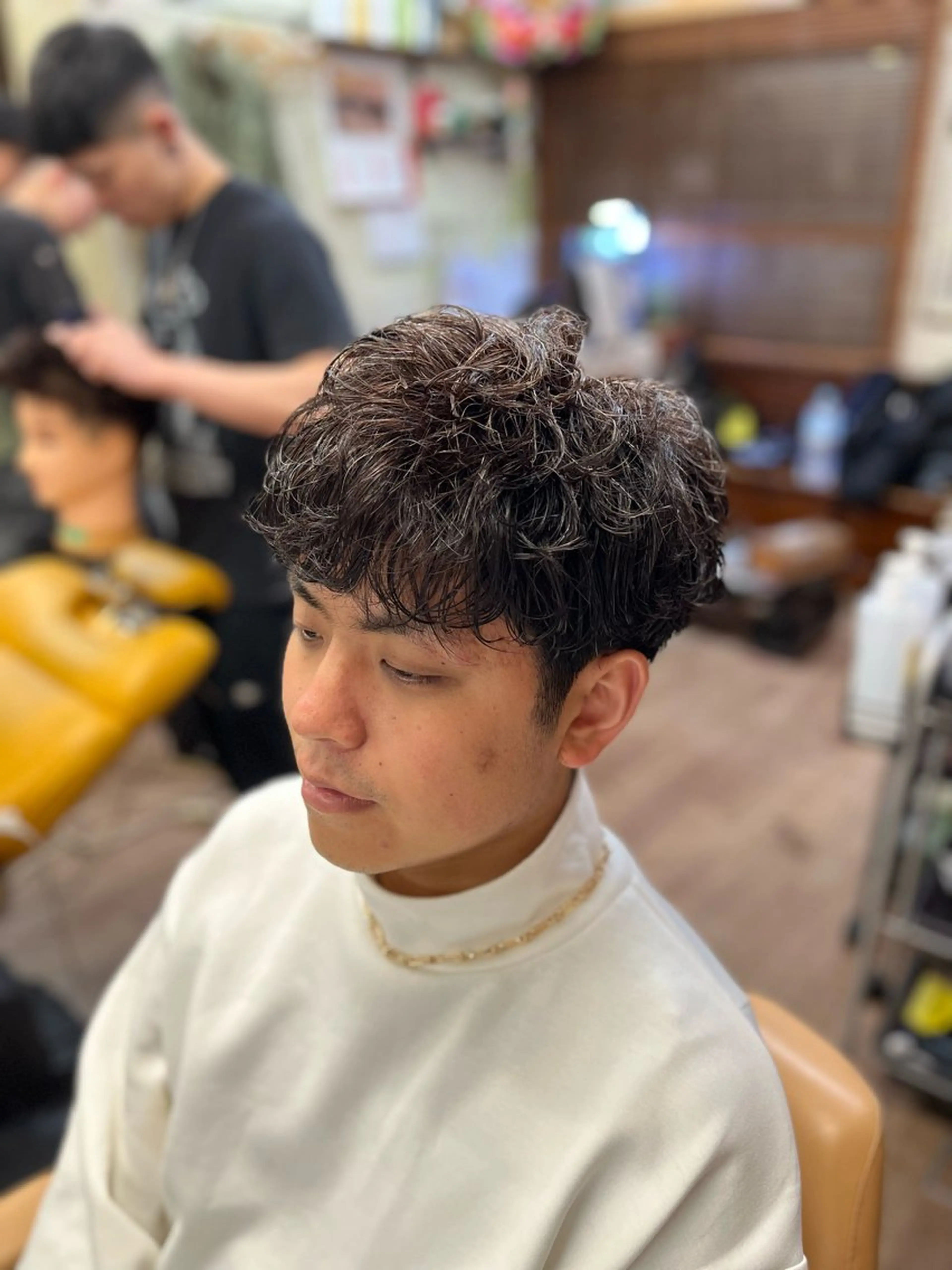ショート メンズヘアササキ チバのヘアスタイル