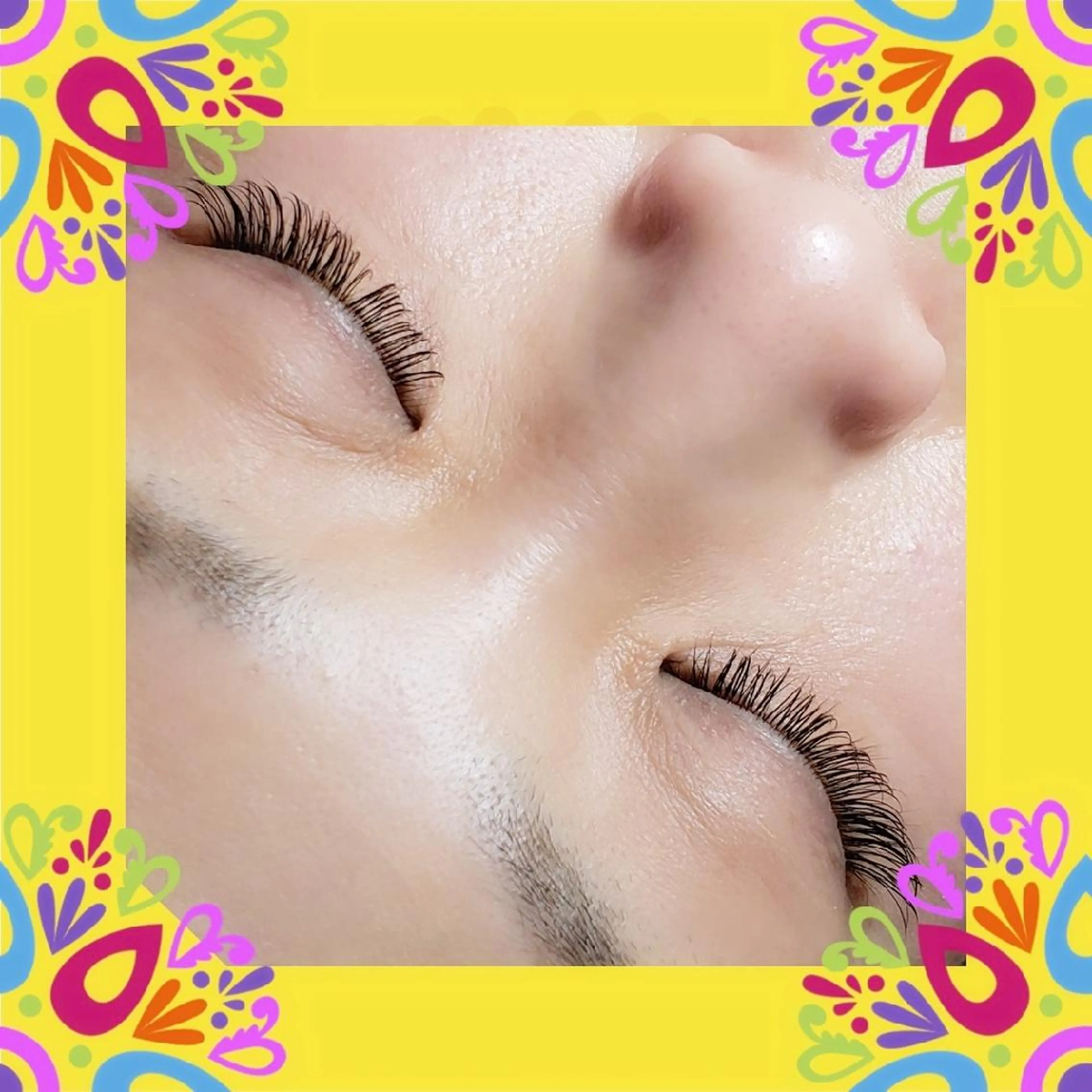 マツエク・マツパ フラットラッシュ マツエク Rouge ・ K  　のマツエク・マツパデザイン