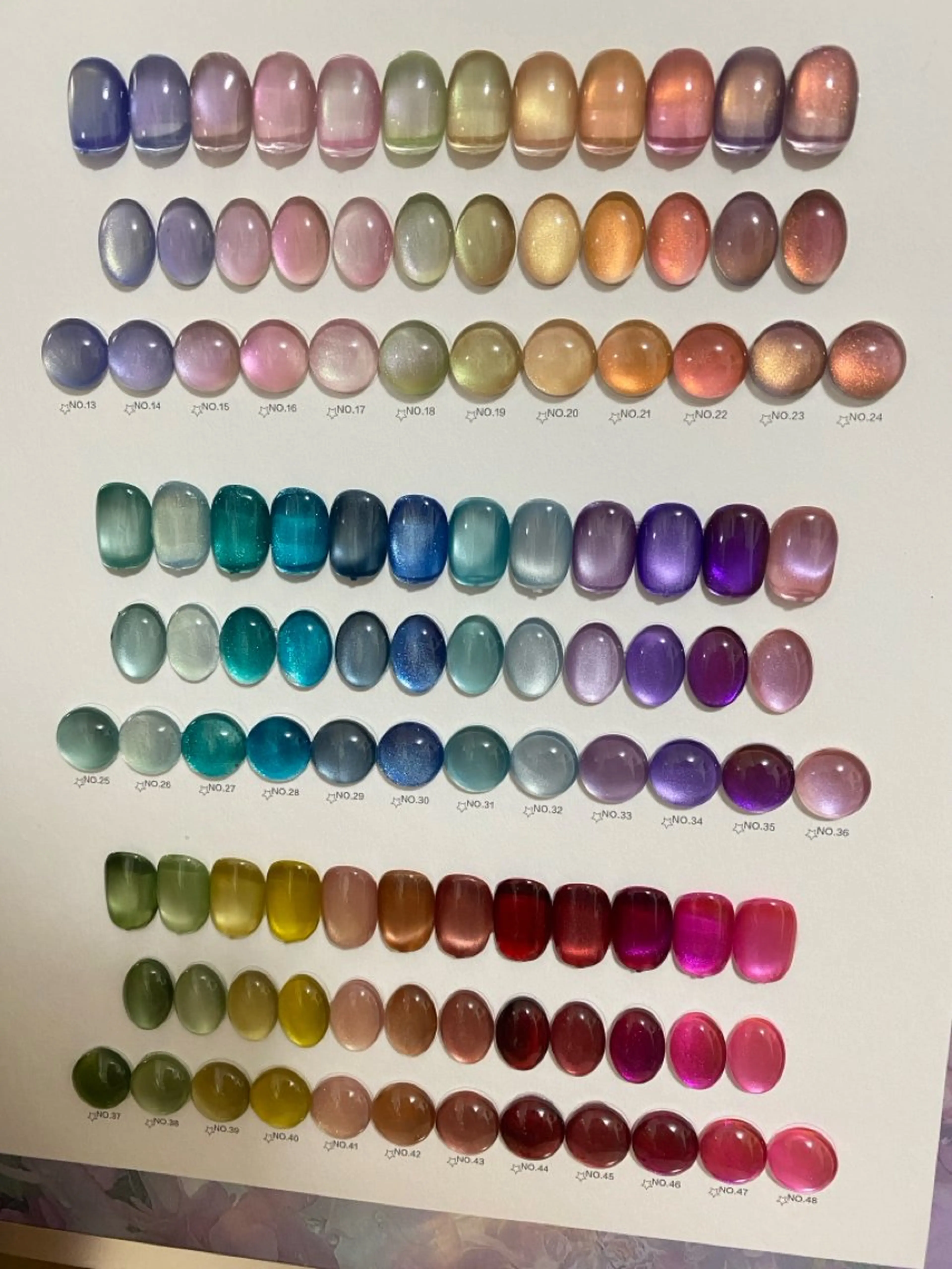 マグネット(Cat eyes)ハンド+フットジェル。の写真