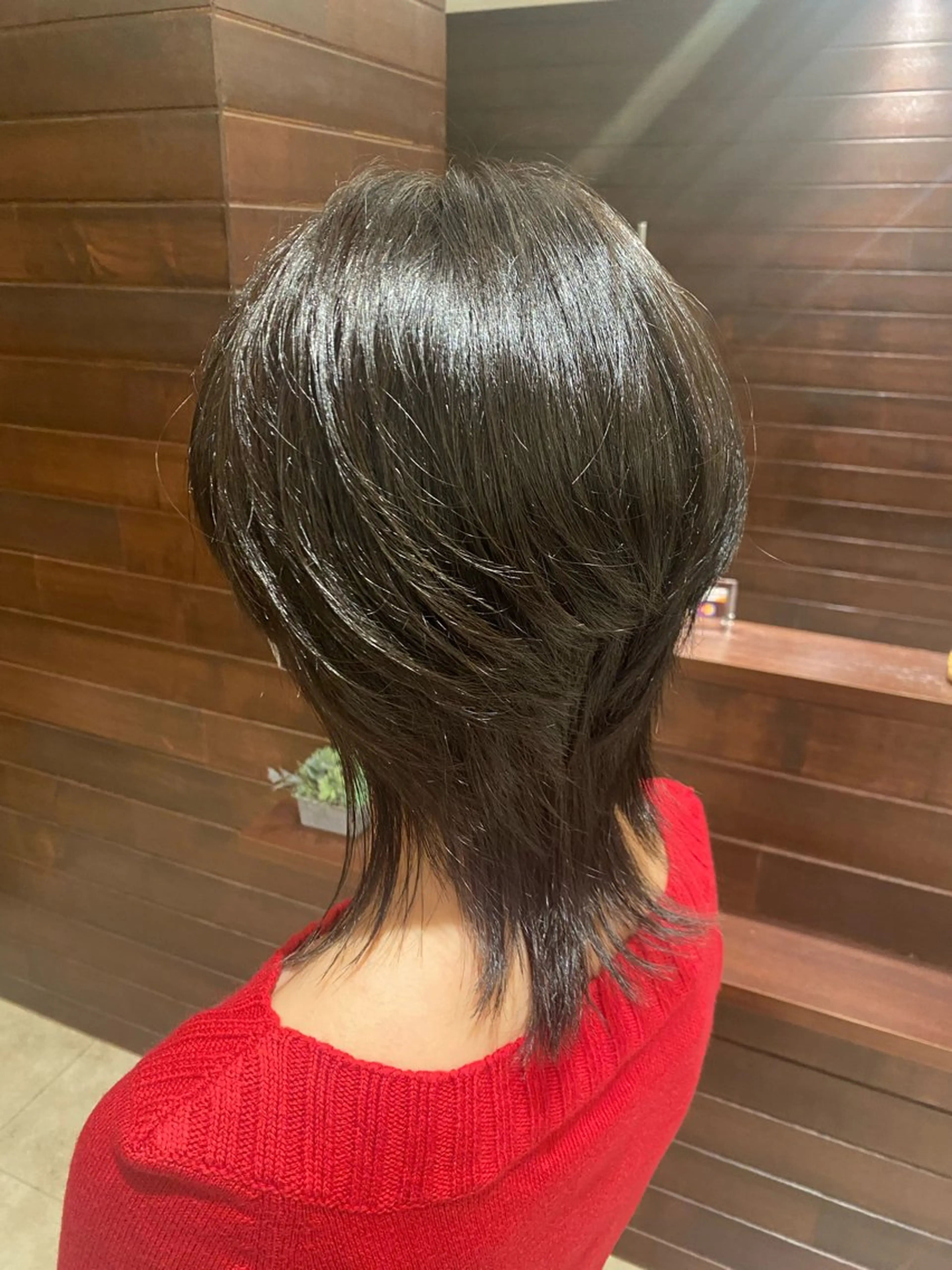 カラー 透明感カラー 井上 万由のヘアスタイル