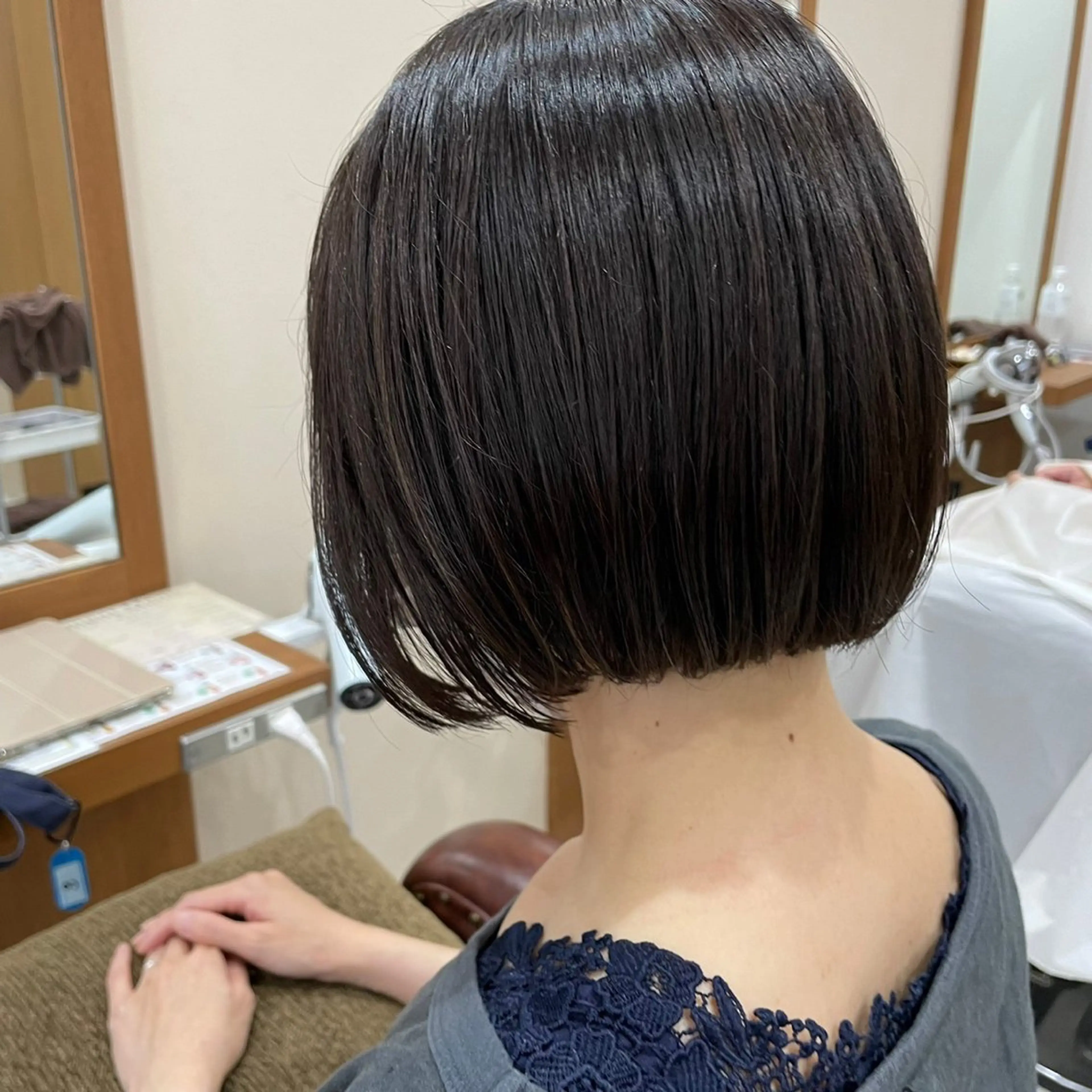 ミディアム カラー amble luxe 髪質改善 💕のヘアスタイル