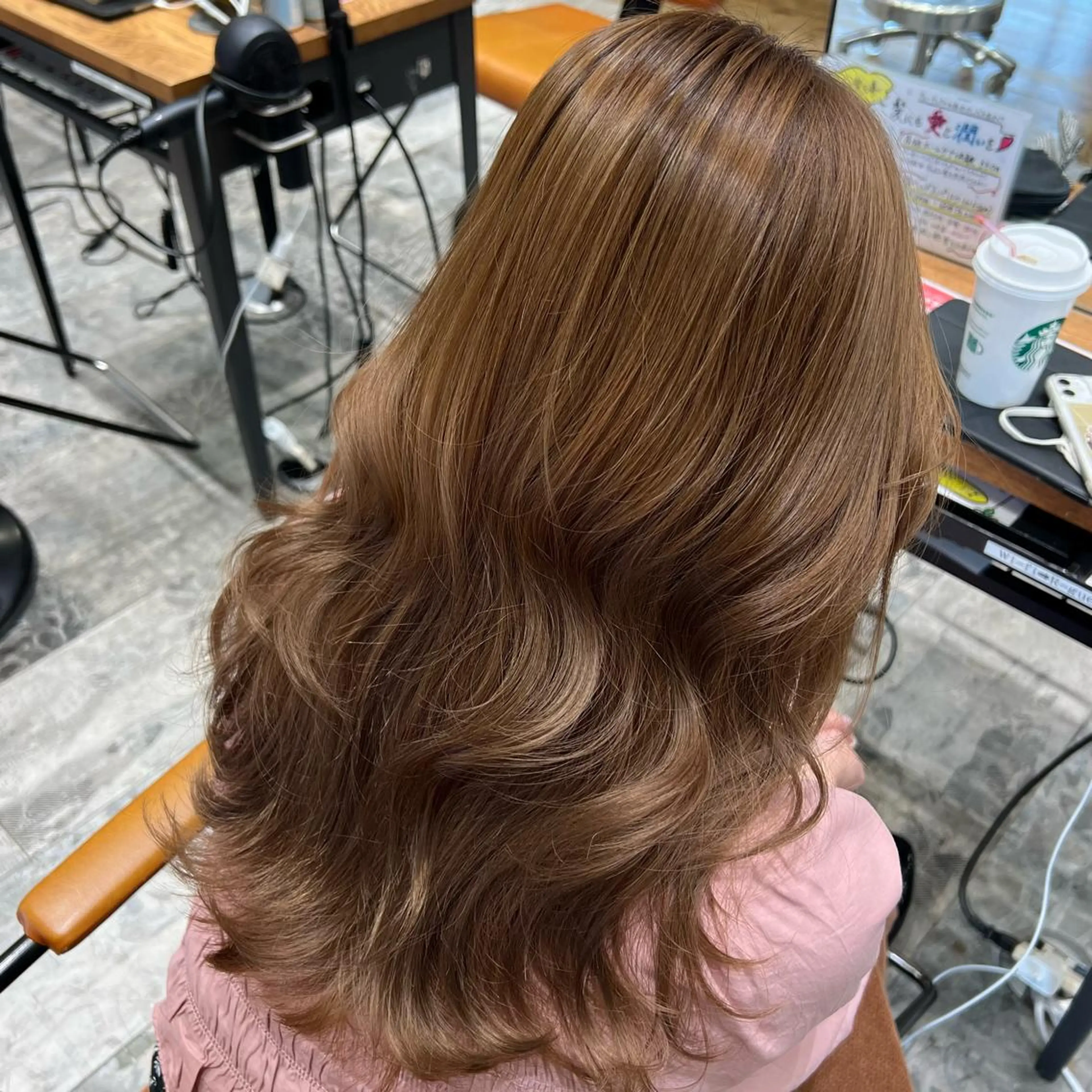 セミロング くびれヘア カット ヘアカラー トリートメント 🧡くびれヘア/前髪 顔周り🧡久原結衣のヘアスタイル