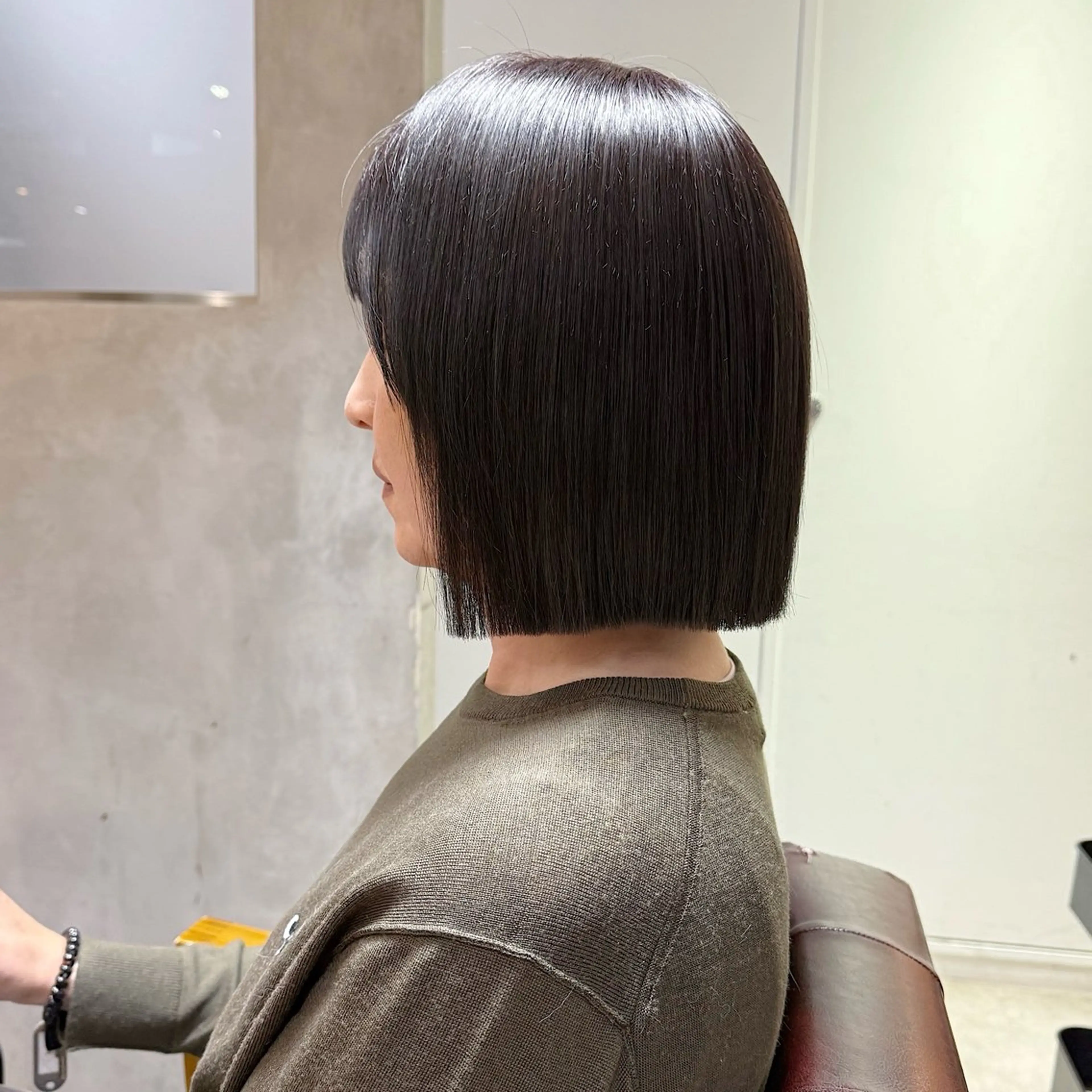 ショート カラー カット ヘアカラー 縮毛矯正 Alea by little 横浜所属・♡🌚垢抜け艶カラー Shiori🌝♡のヘアスタイル