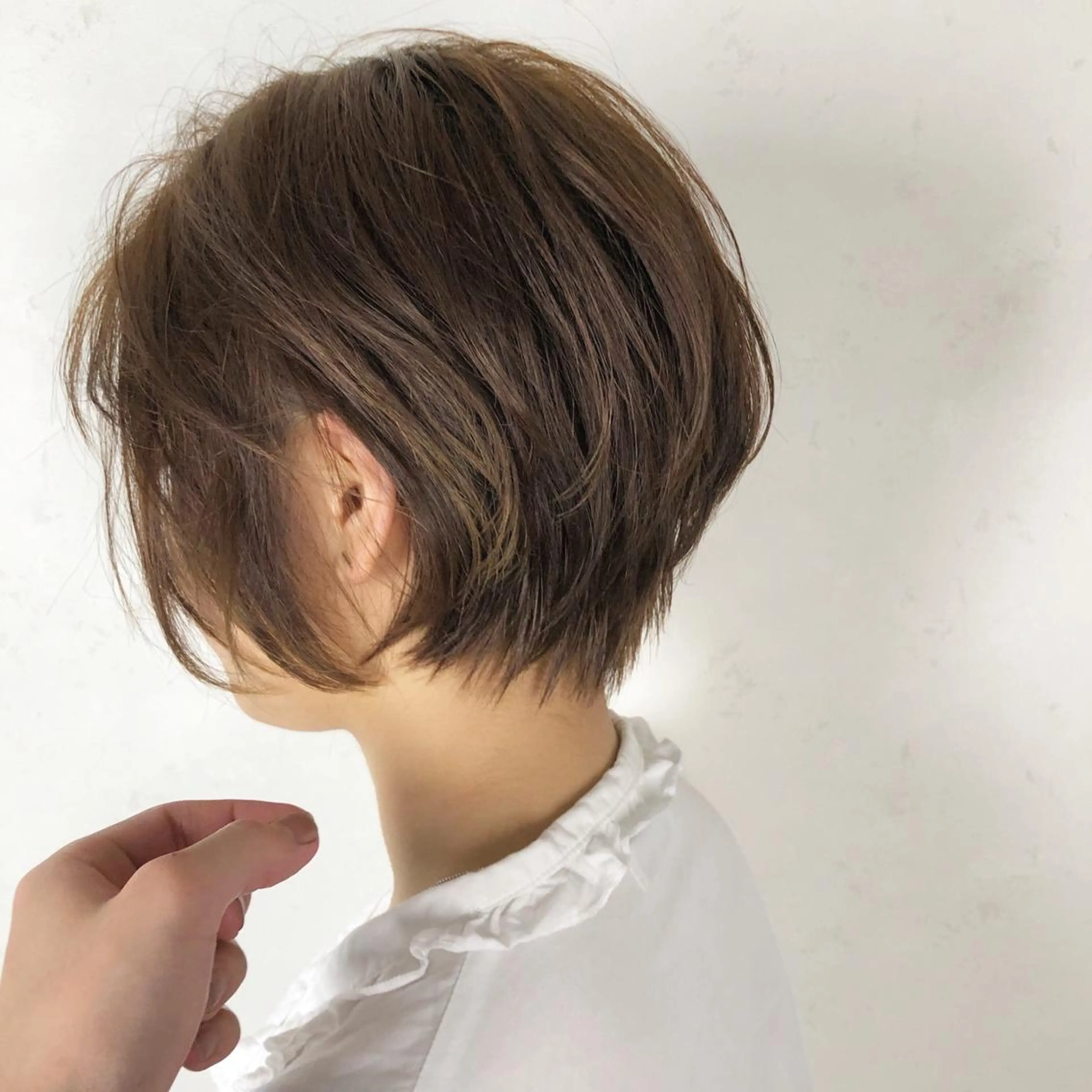 ショート 西川 仁のヘアスタイル
