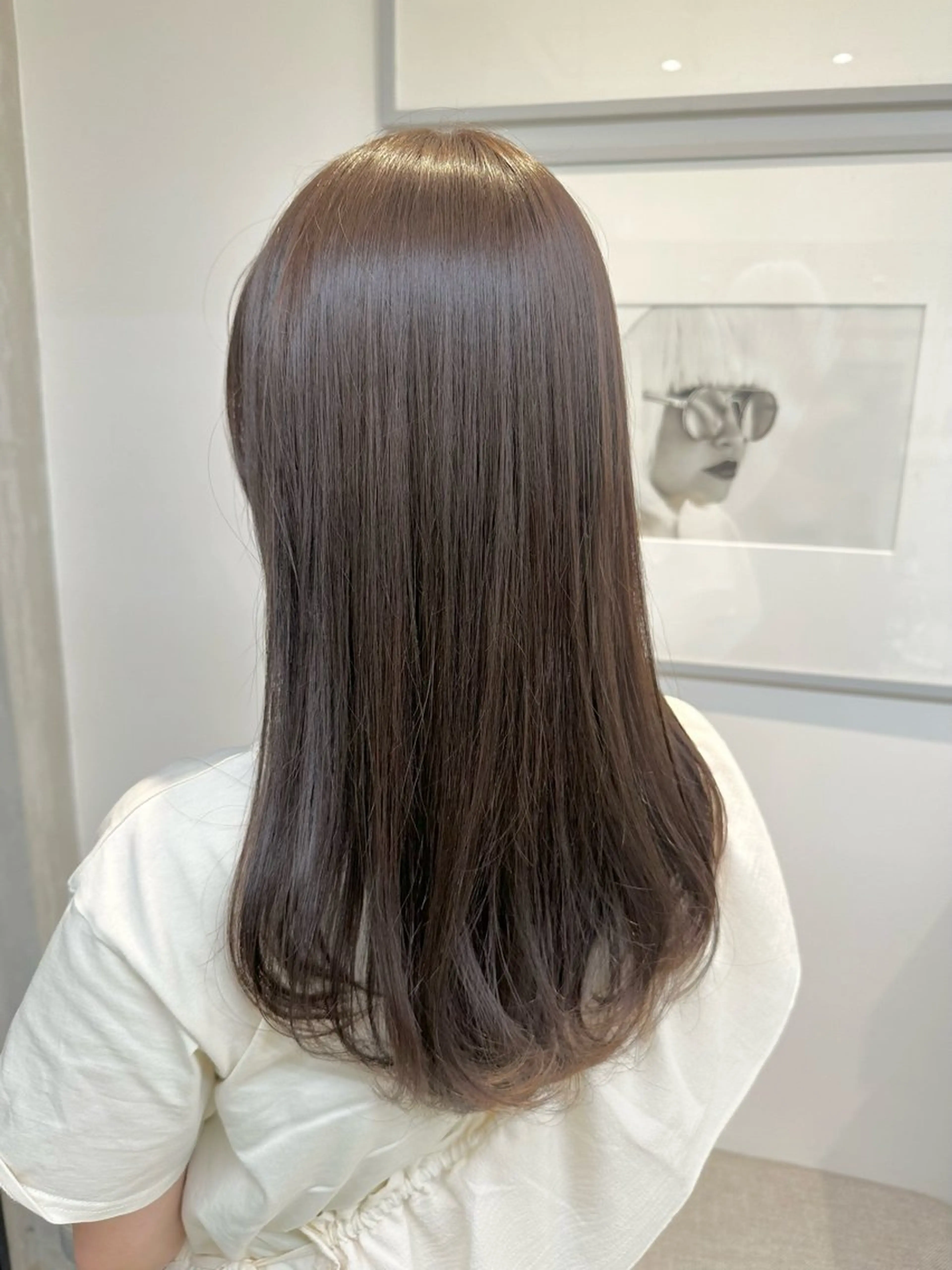 ロング レイヤーカット ローレイヤー 小顔ショート 吉田ジョウのヘアスタイル