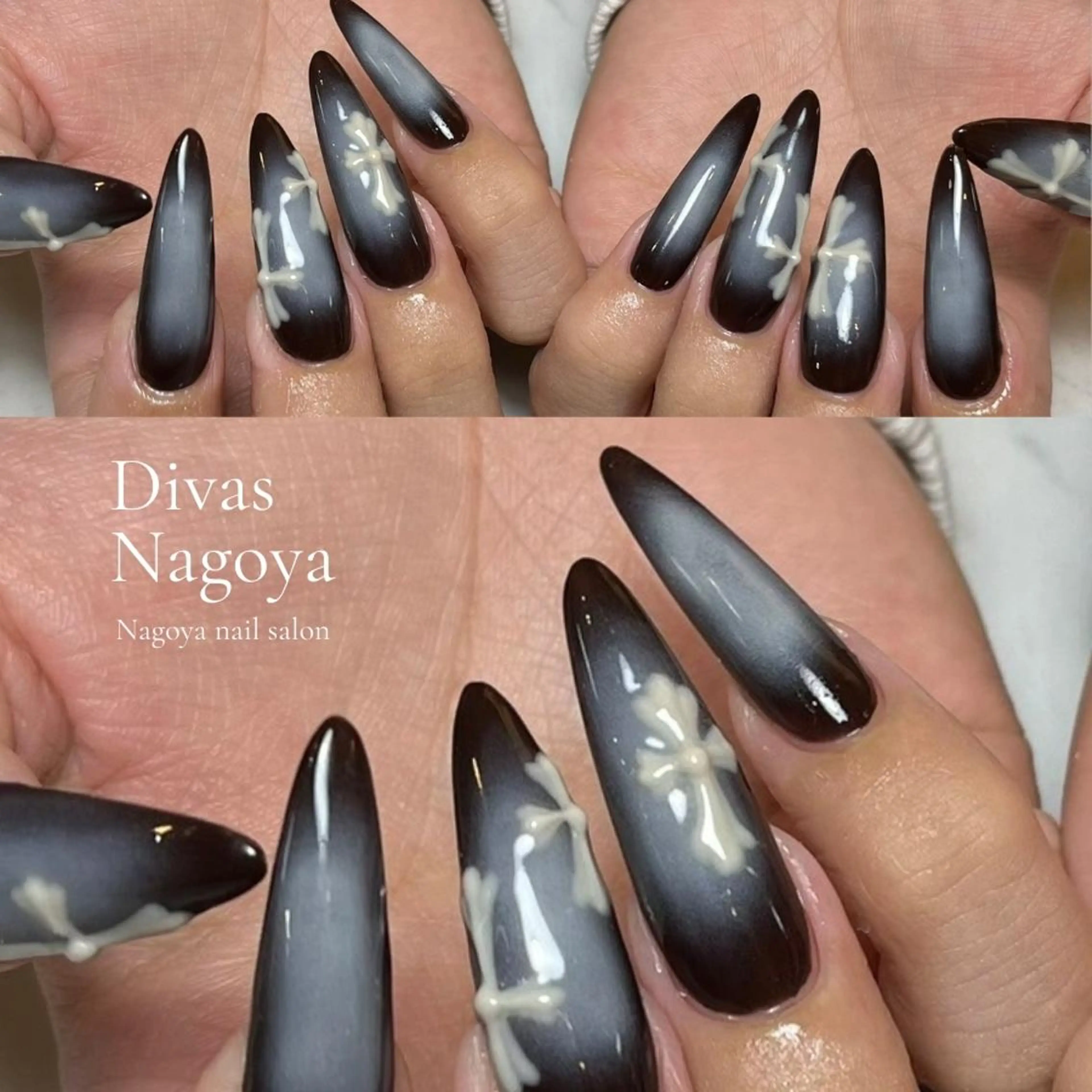 ネイル 長さ出し ジェルネイル 韓国ネイル マグネットネイル 持ち込み 🎀Sakae D.d nail🎀のネイルデザイン