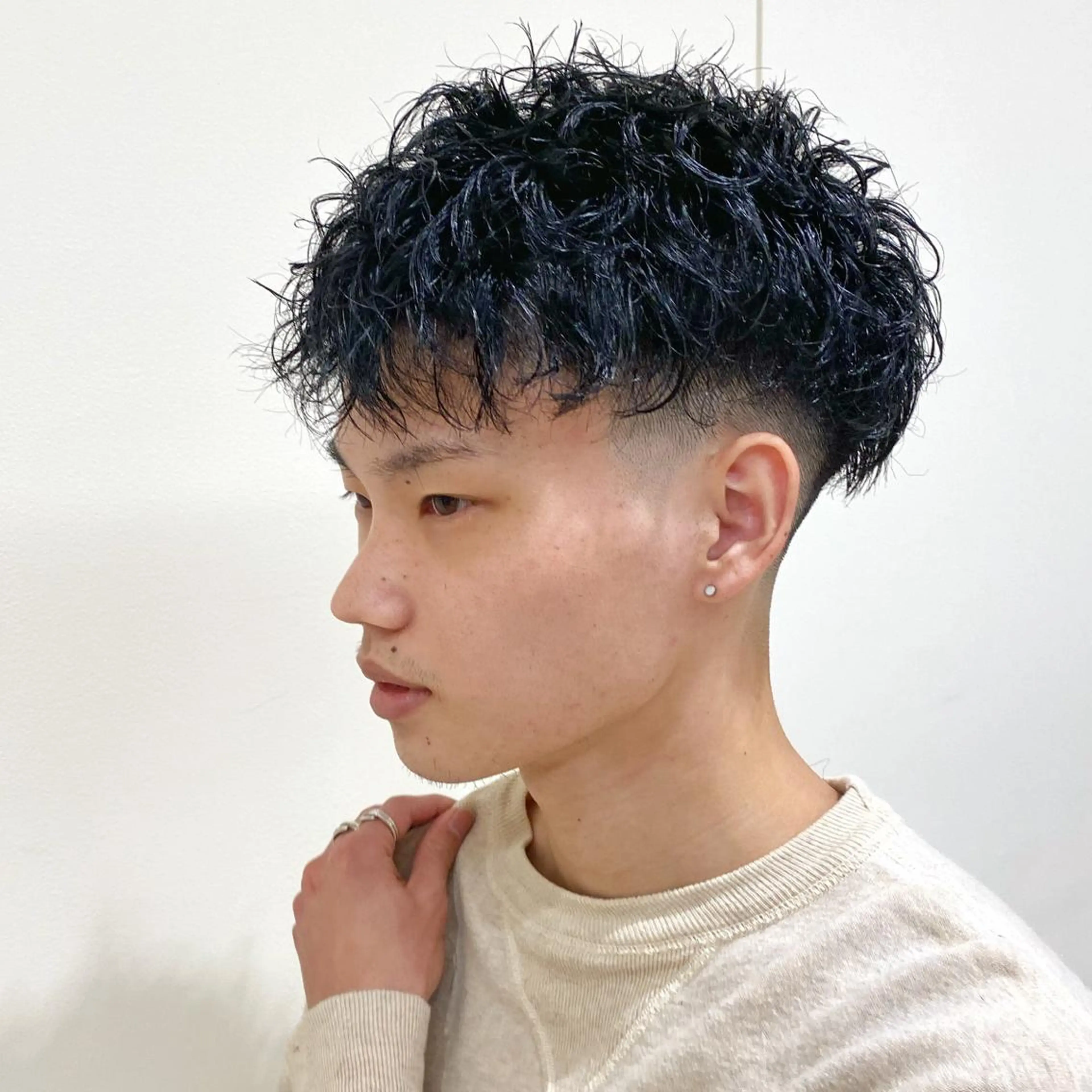 パーマ メンズ ボブとパーマの達人 美容室難民の方は是非のヘアスタイル