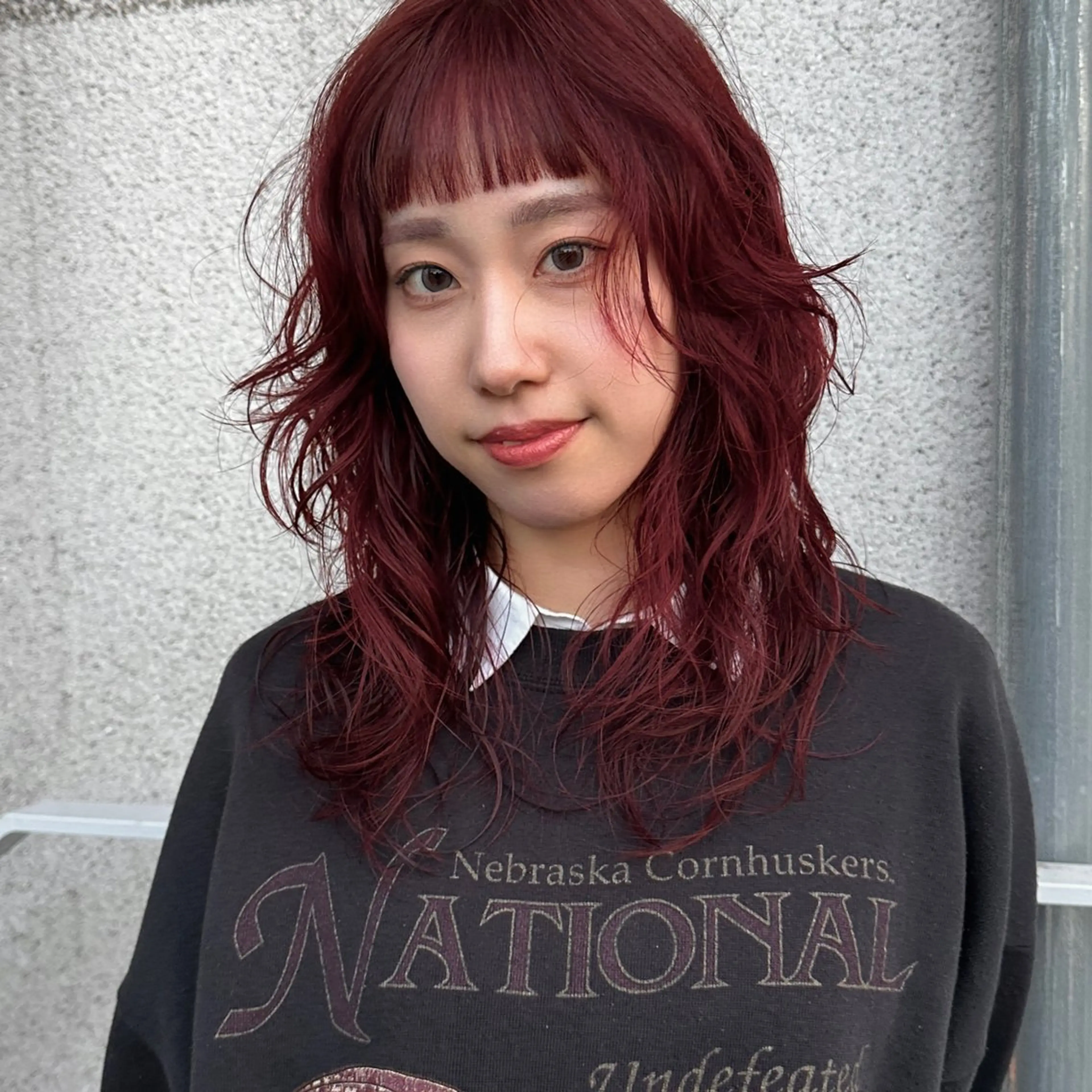 ロング パーマ ハイレイヤー レイヤーカット FBeauty 青山店所属・パーマ特化美容師 表参道のヘアスタイル