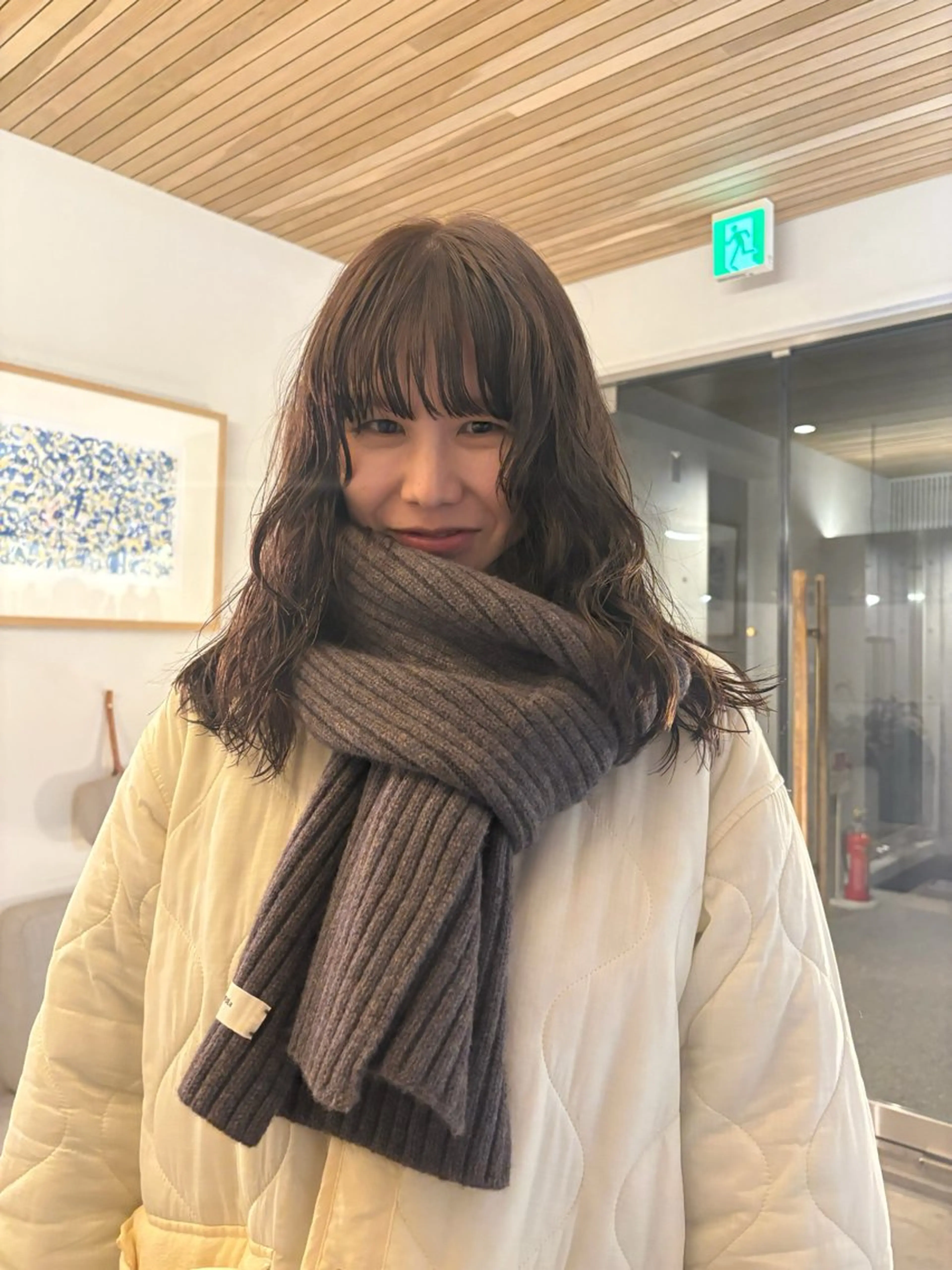 セミロング パーマ カット パーマ ボブ/レイヤーカット ✂︎ AYUMIのヘアスタイル