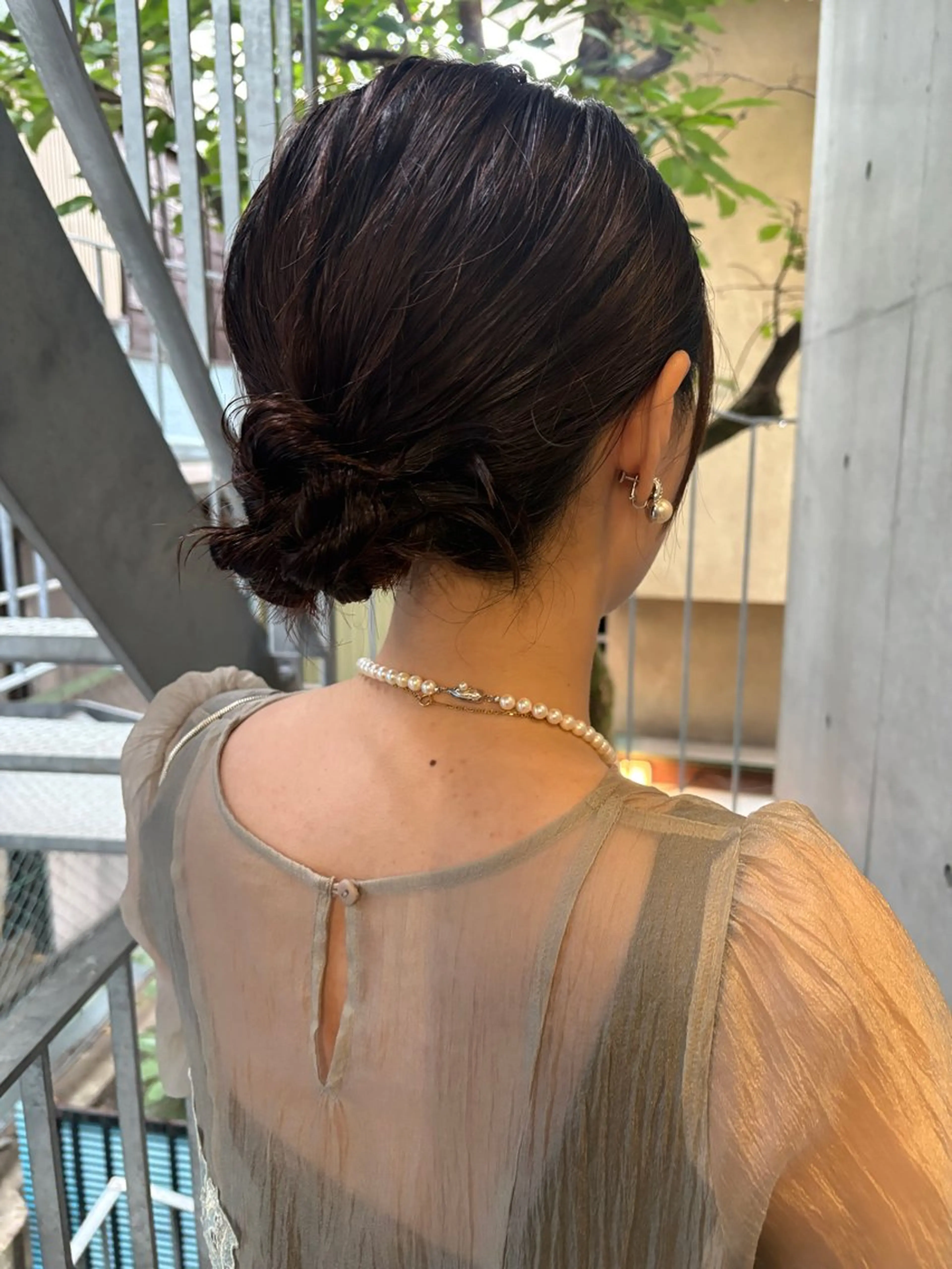 ショート ヘアアレンジ ボブ ヘアセット yuuna/ ハッシュカット🎀のヘアスタイル