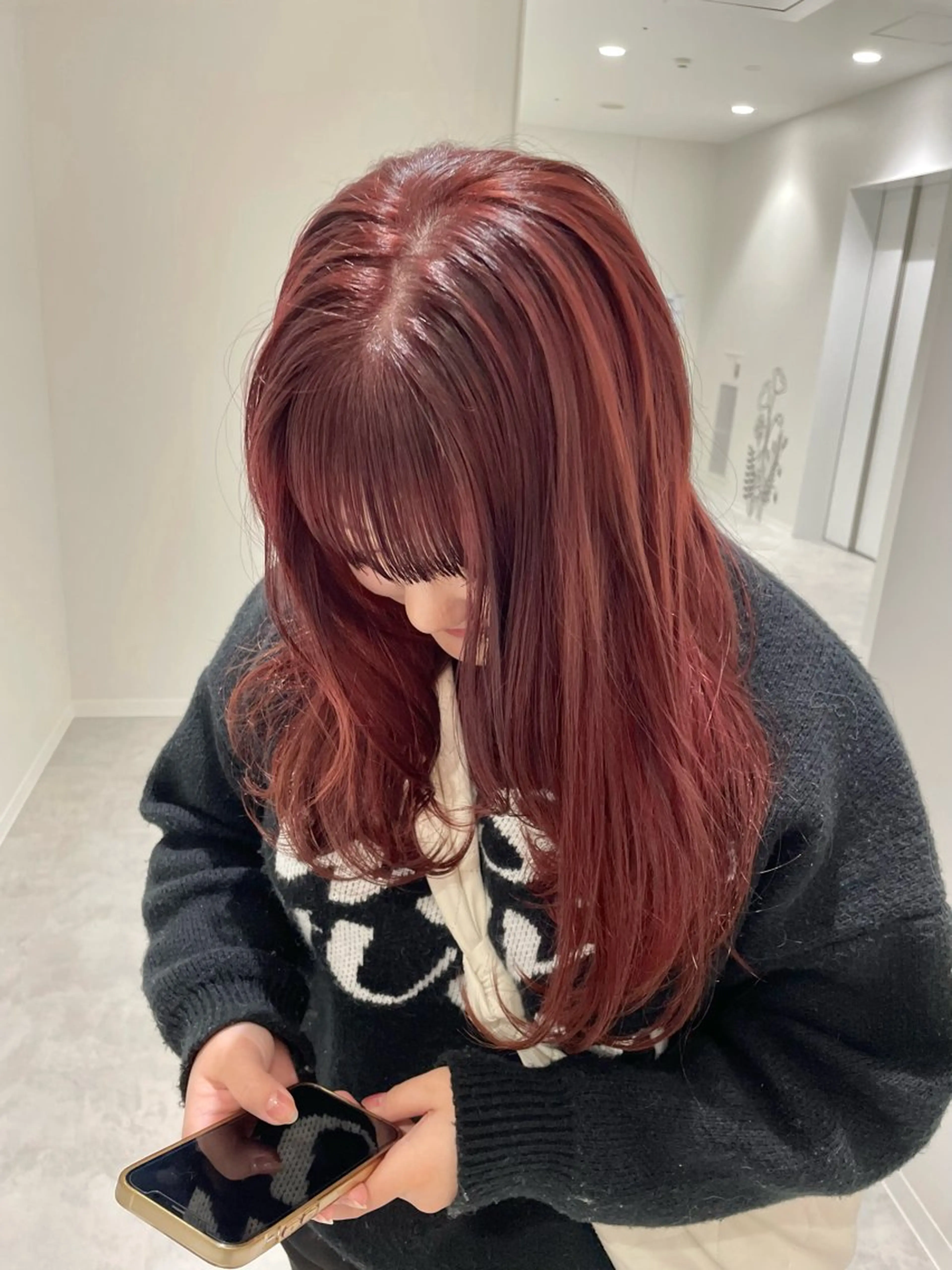 セミロング カラー ヘアアレンジ ブリーチ iena池袋所属・iena池袋 /ゆーこの眉毛・アイブロウイメージ