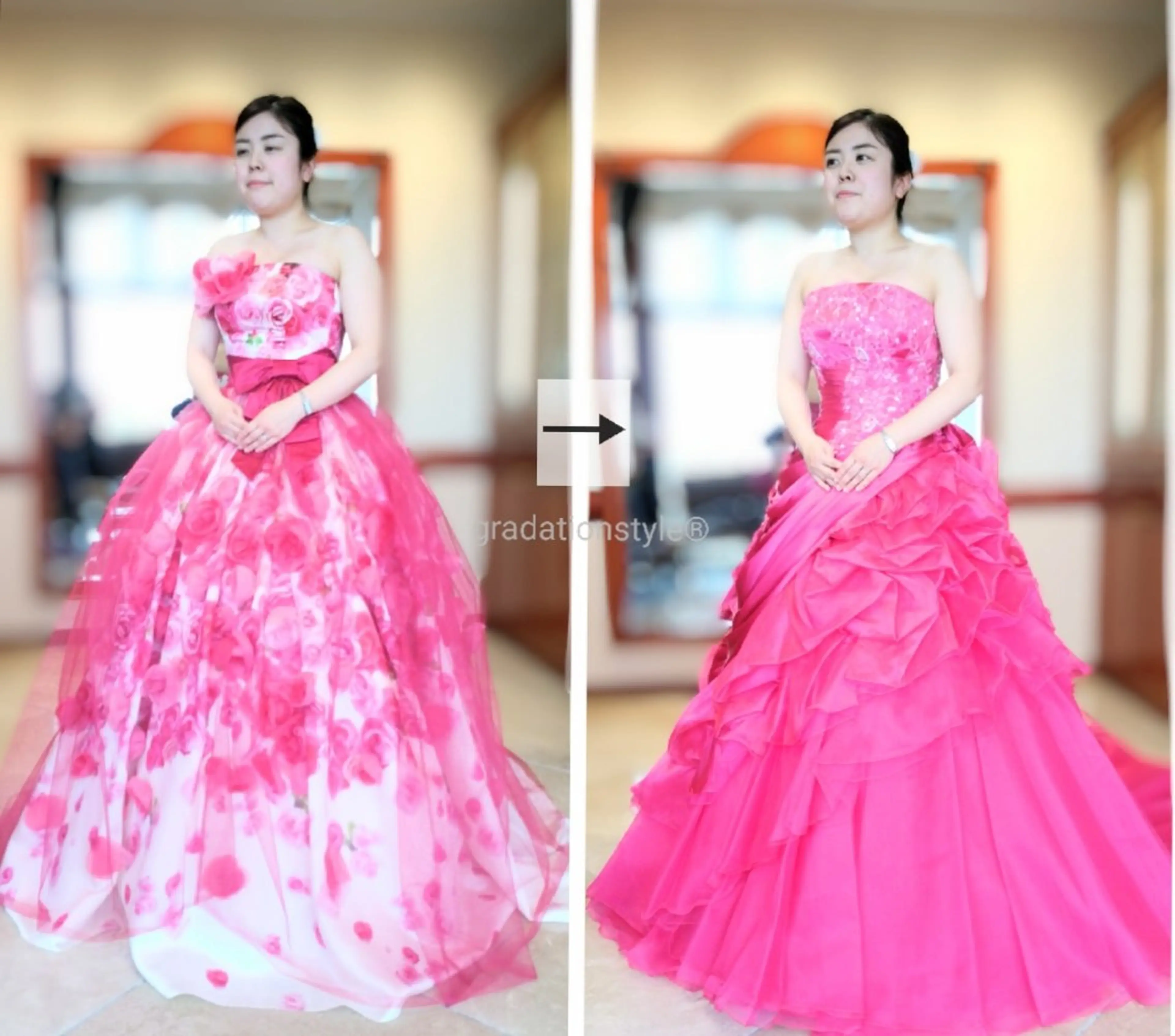 パーソナルカラー診断 骨格診断 🎼グラデーション スタイル札幌♫*✧のマツエク・マツパデザイン