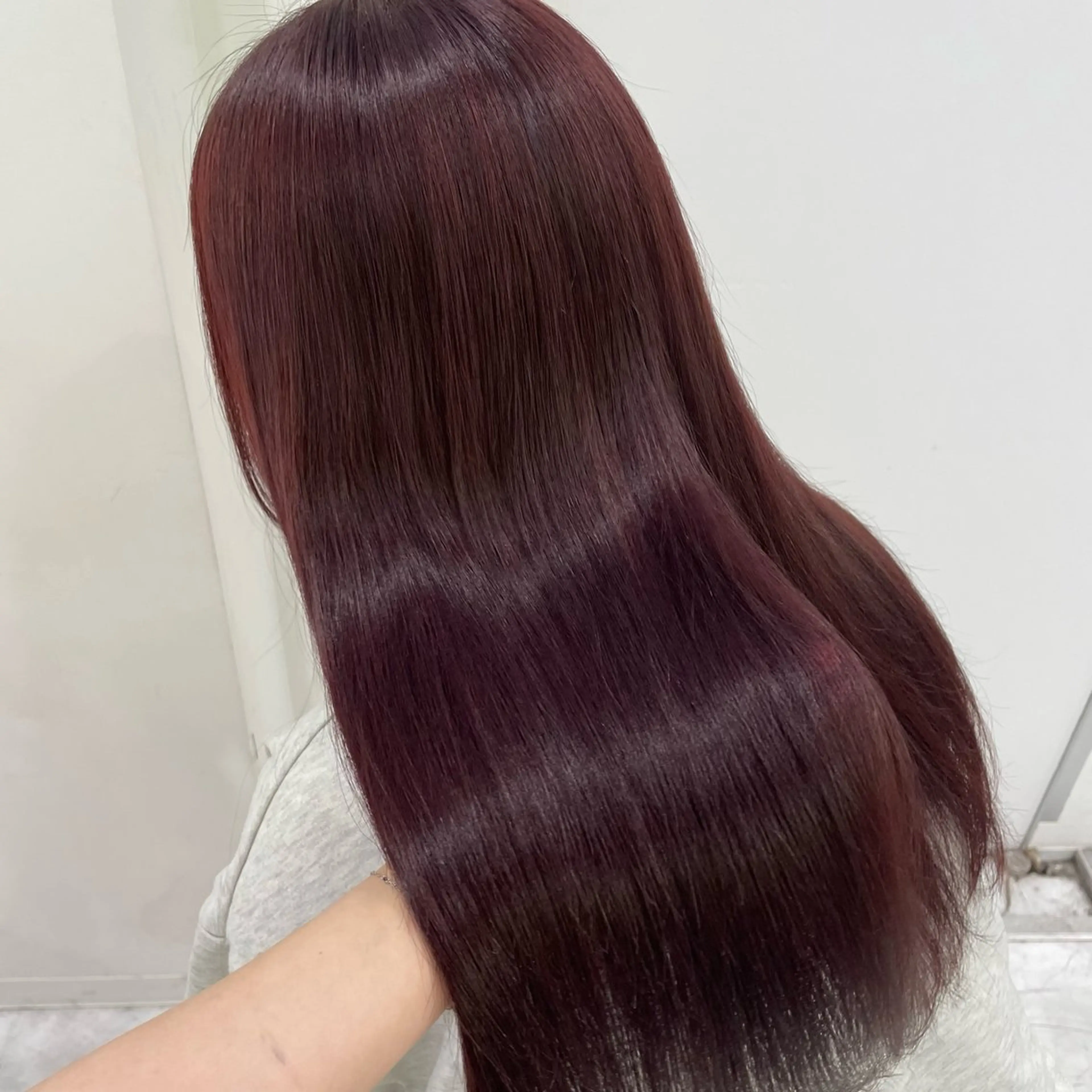 ミディアム カラー 🎀🧁ダメージレス 艶髪カラー🧁🎀のヘアスタイル